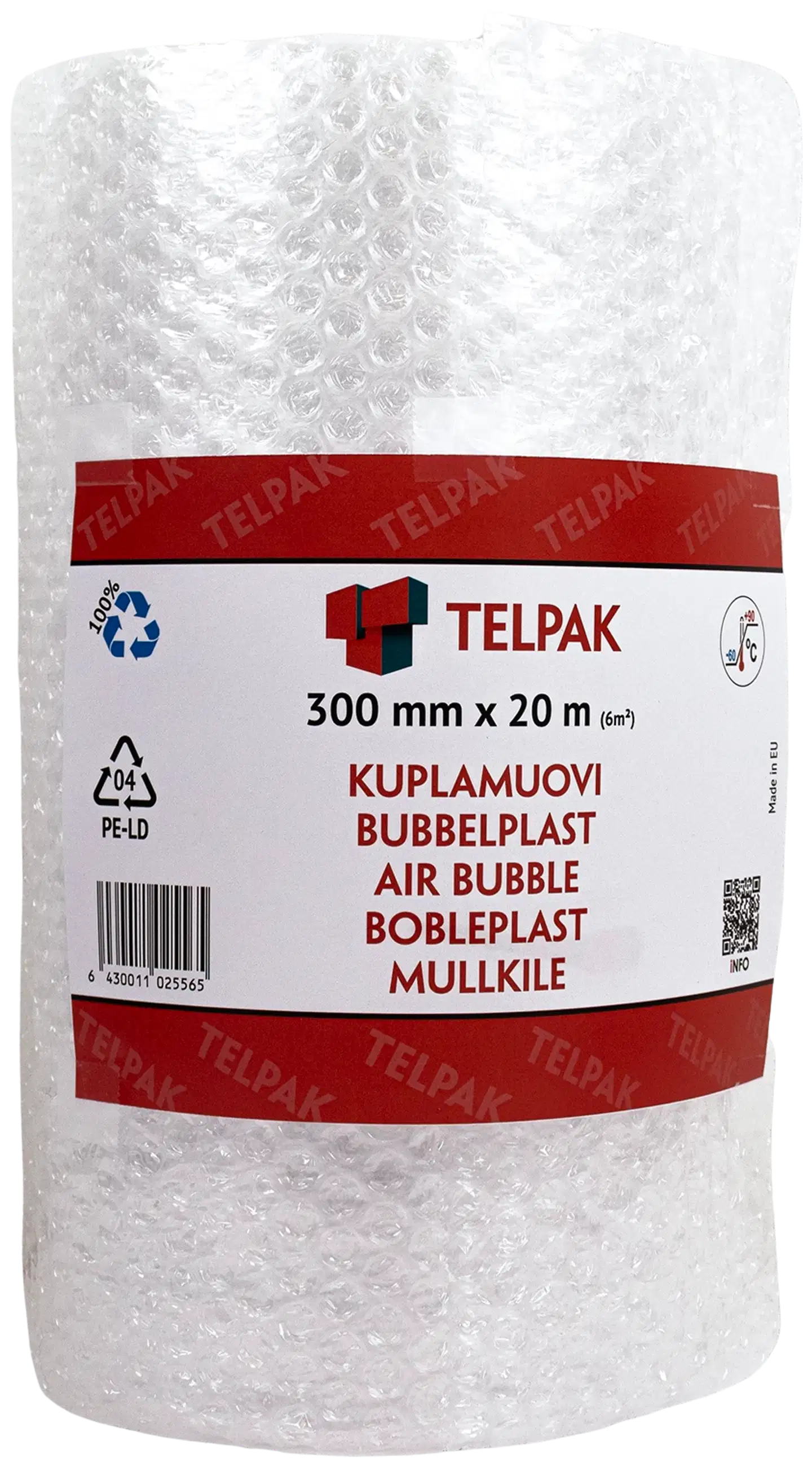 Telpak Kuplamuovi 300mm 20m