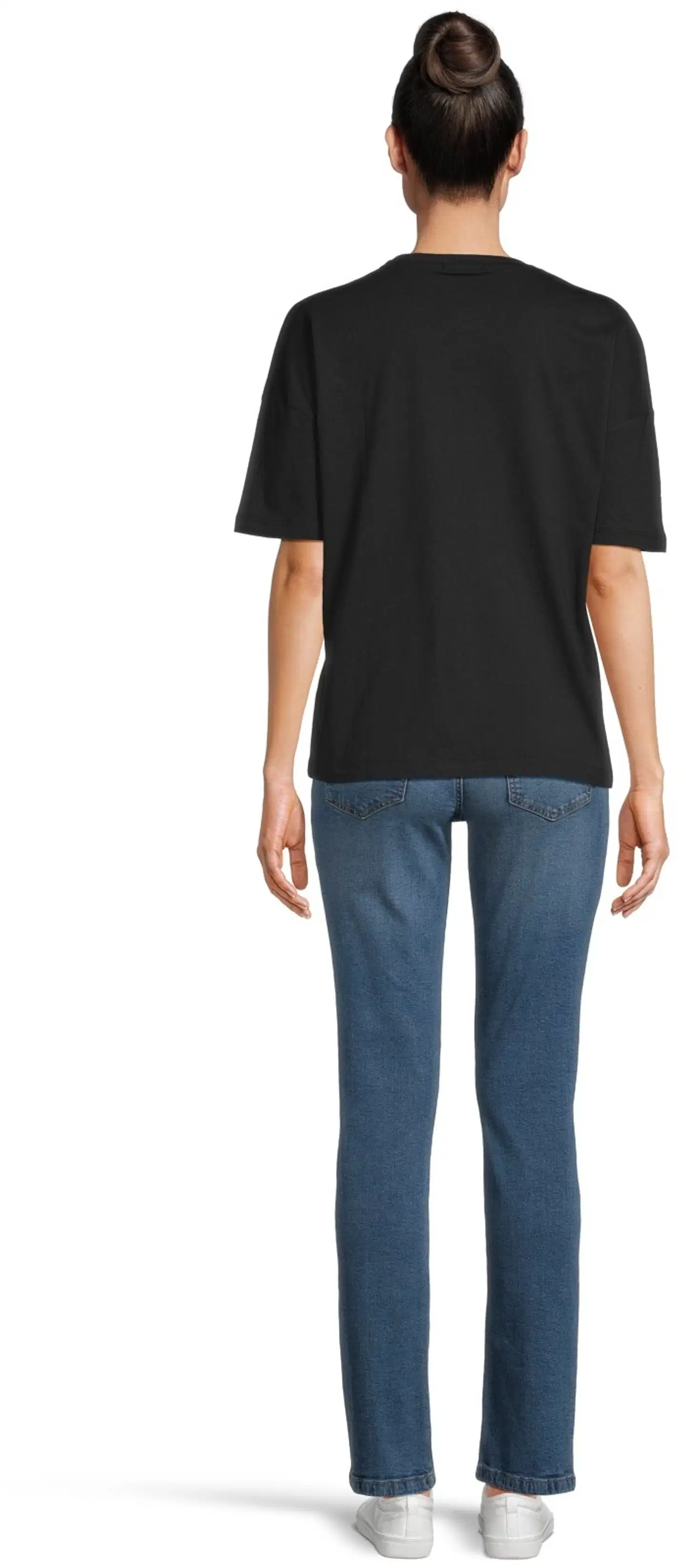 House naisten t-paita 213H261405 - BLACK - 3