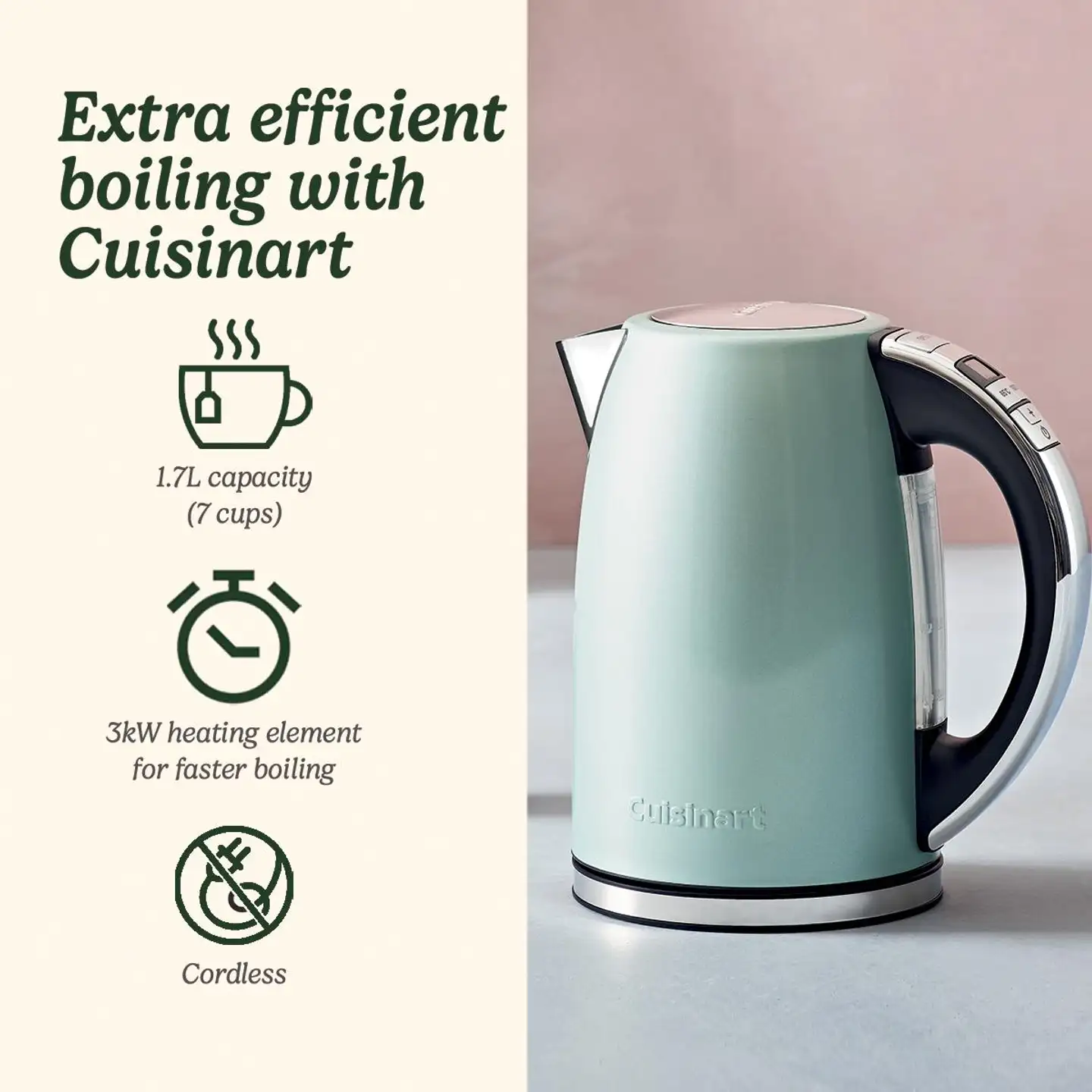 Cuisinart vedenkeitin CPK17GE - 6