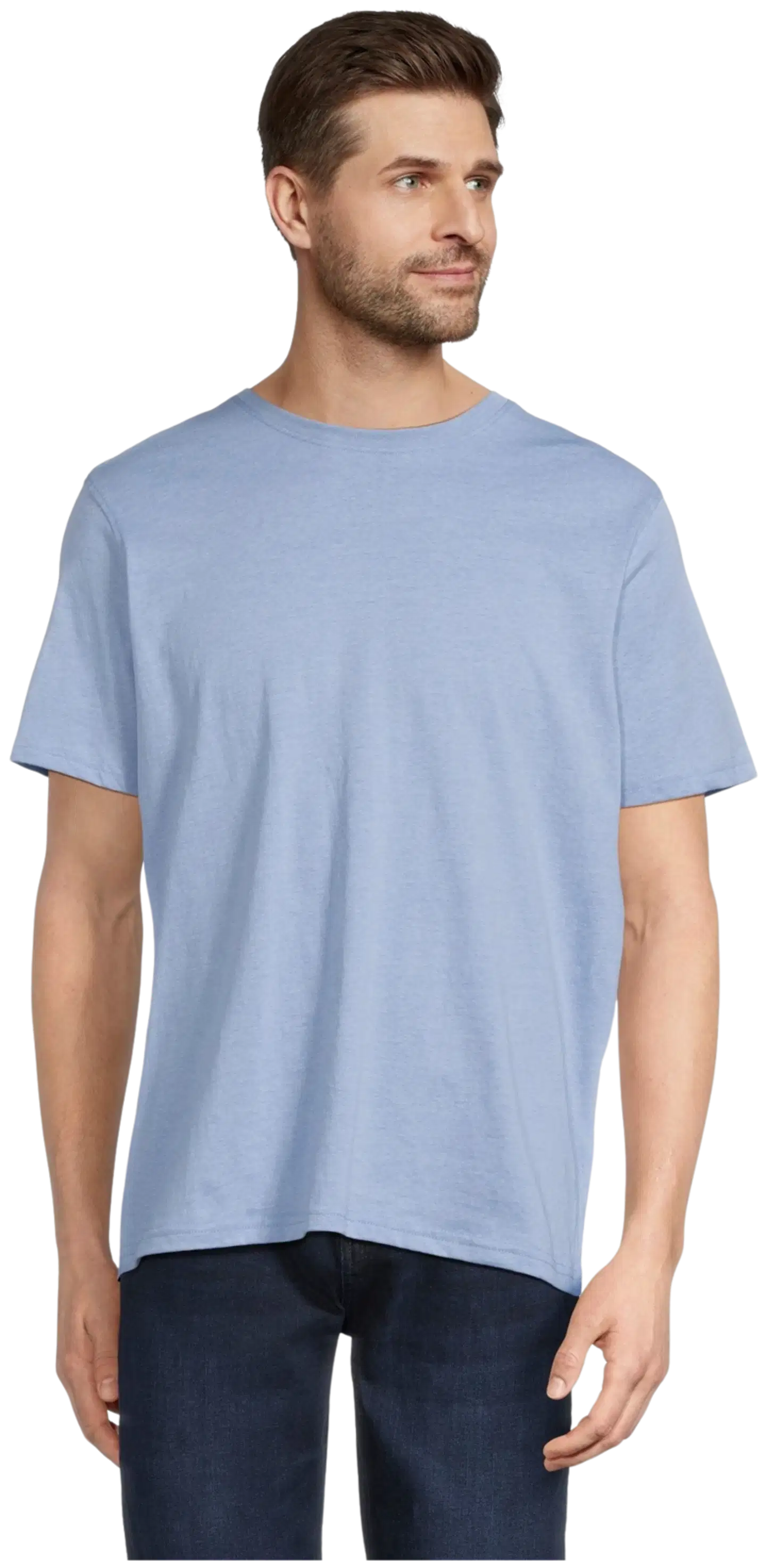 House miesten t-paita 195HNOS2 - Light blue melange - 1