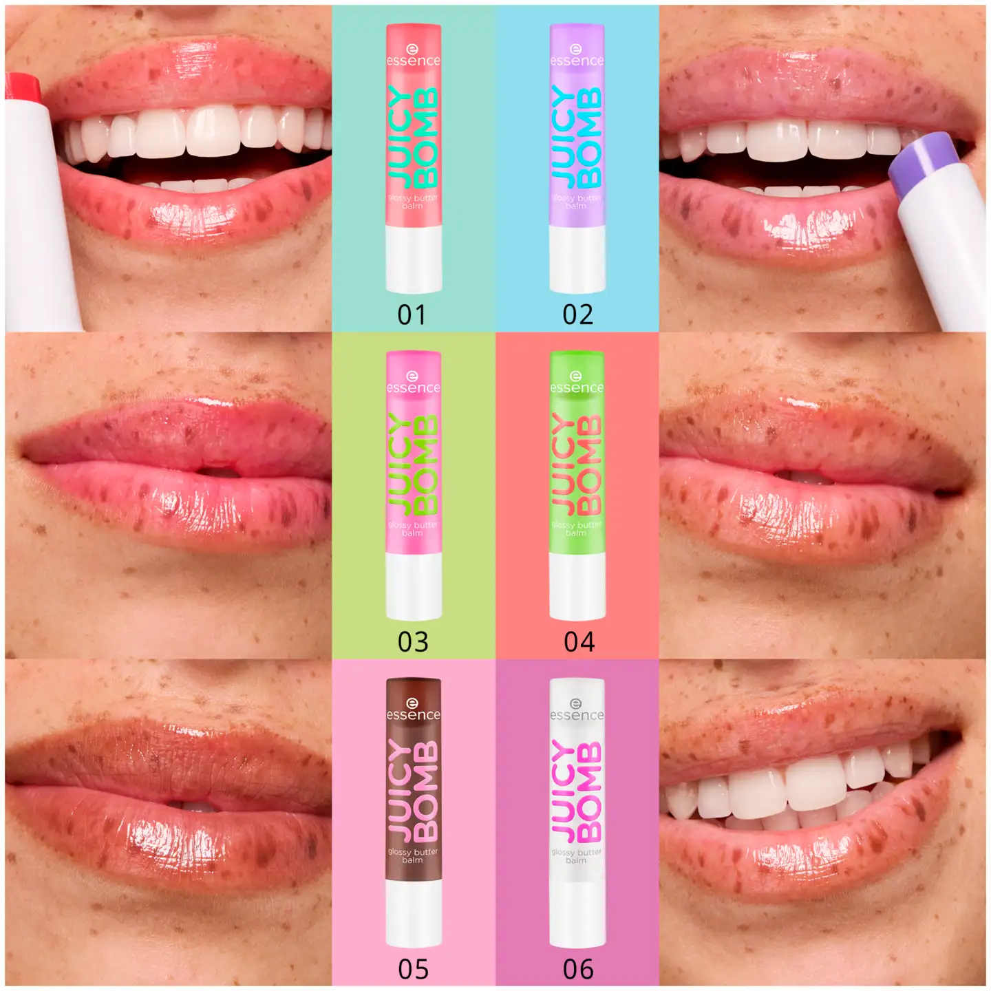 essence JUICY BOMB glossy butter balm 06 Wake Me Up Before You Coco 2.5 g - 4
