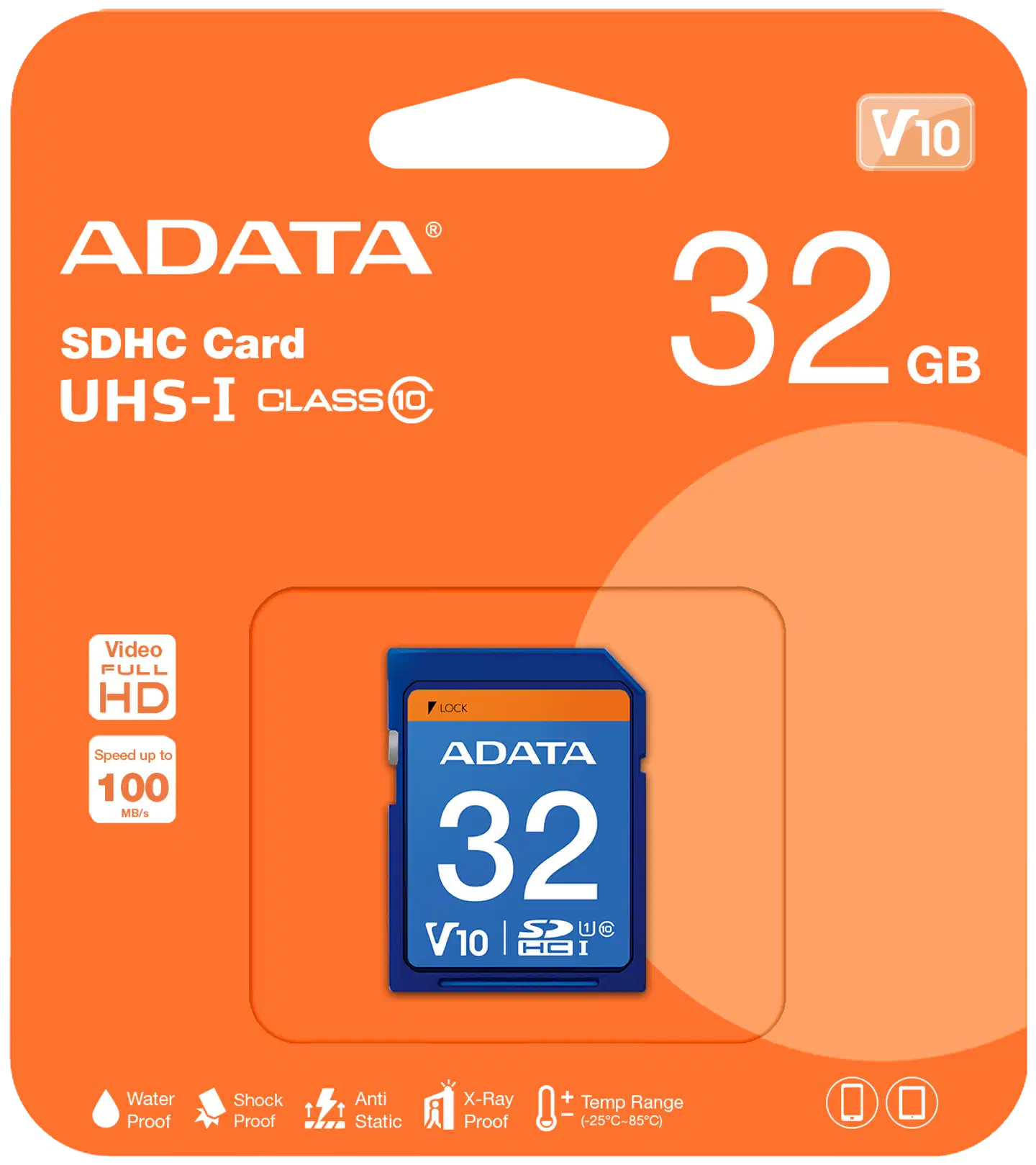 ADATA Premier SDHC -muistikortti, 32 GB - 2