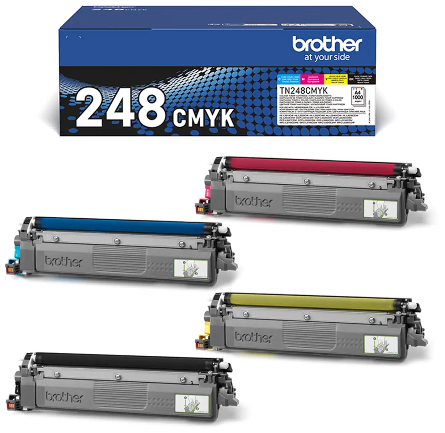 Brother laservärikasetti TN248VAL 4-väripakkaus - 3