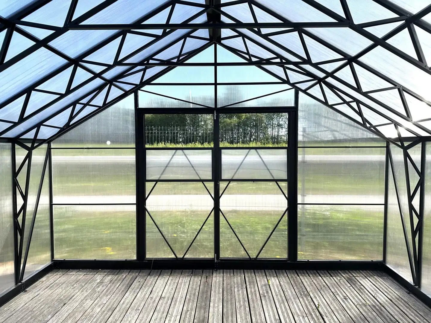 Ecoslider kasvihuone Lux DD 4.0 X 6.9 - 4