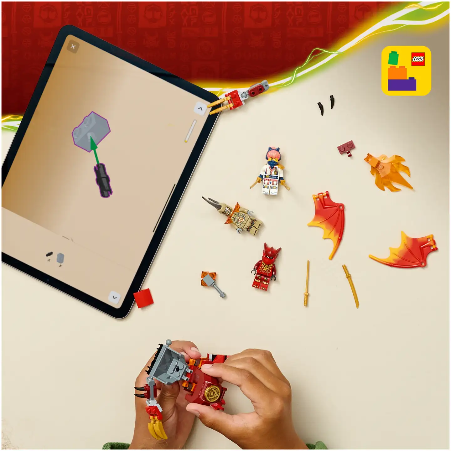 LEGO® Ninjago 71851 Kain lohikäärmetaistelupakkaus - 3