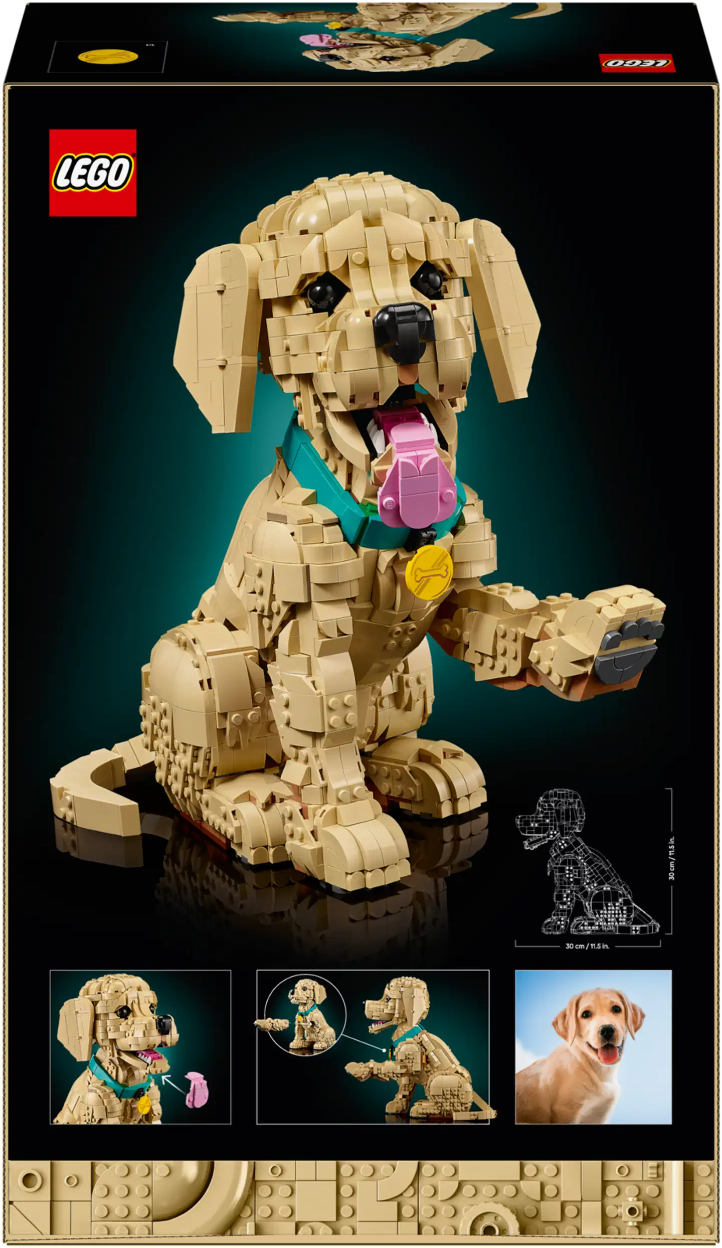 LEGO® Icons 11384 Kultaisen noutajan pentu - 4