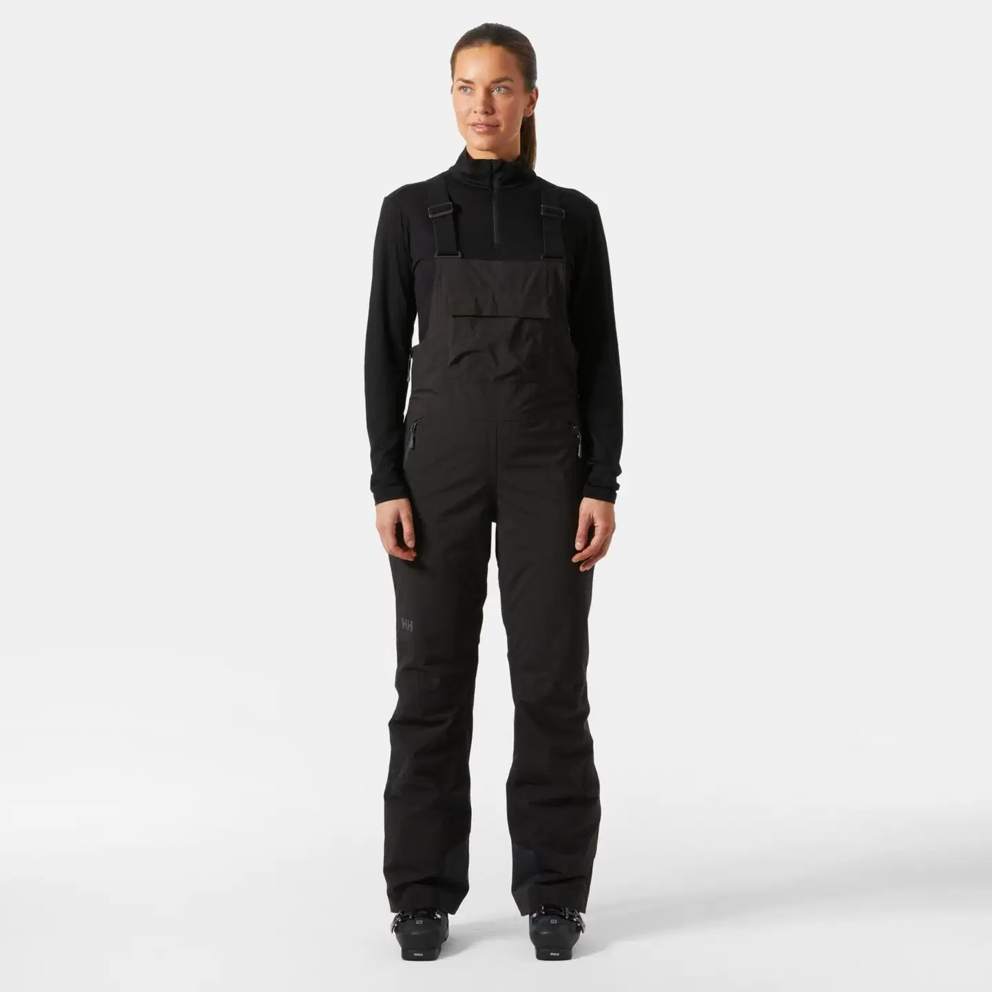 Helly Hansen naisten haalarilasketteluhousu Legendary Insulated BIB pant 65800 - Black - 1