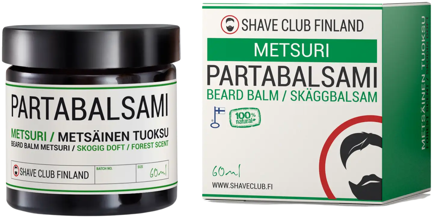 Shave Club Finland partabalsami metsuri 60ml