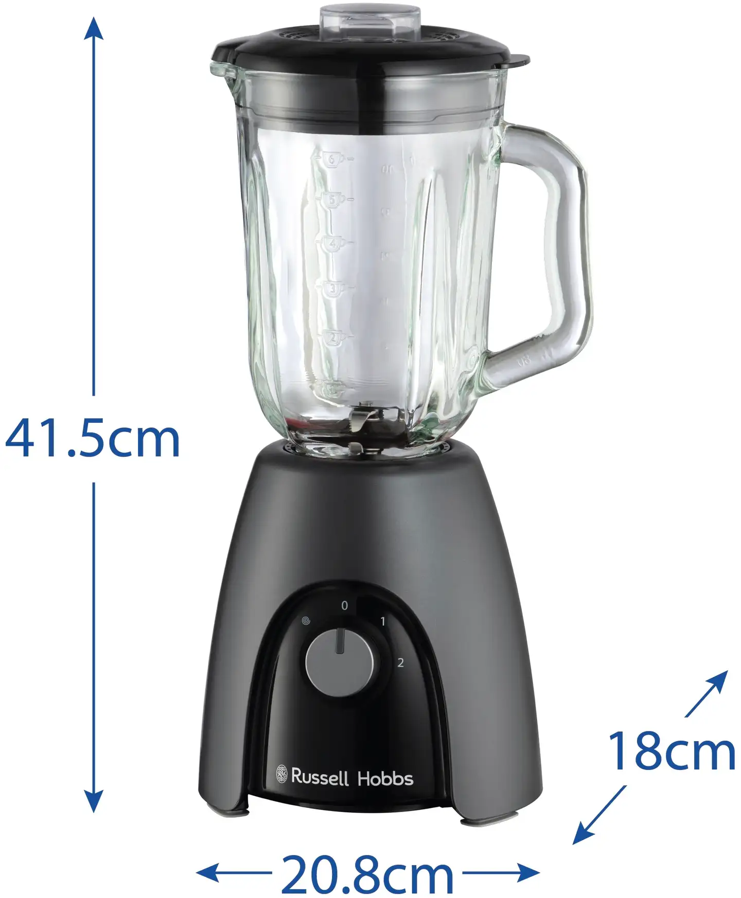 Russell Hobbs tehosekoitin Desire Matte Charcoal 27121-56 - 5