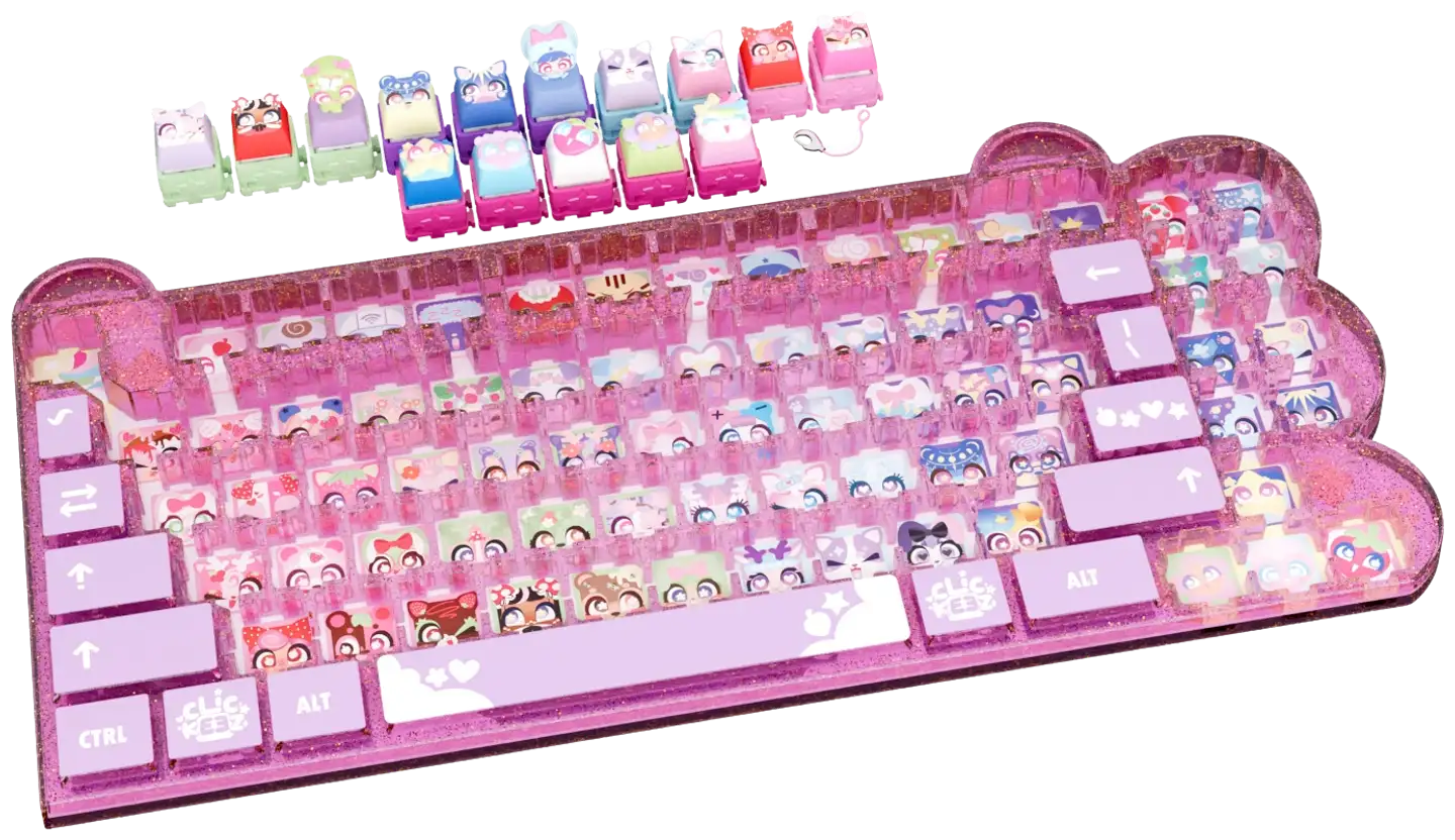 Clickeez Keyboard Mega Pack -Fidget - 1