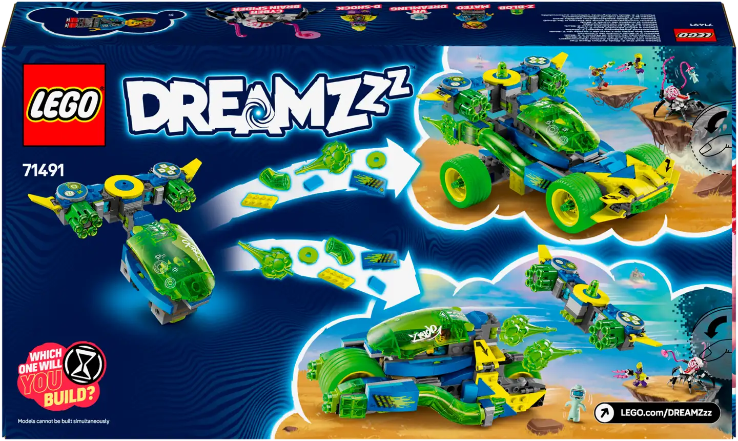 LEGO® DREAMZzz 71491 Mateo ja Z-Blob-kilpamaasturi - 3