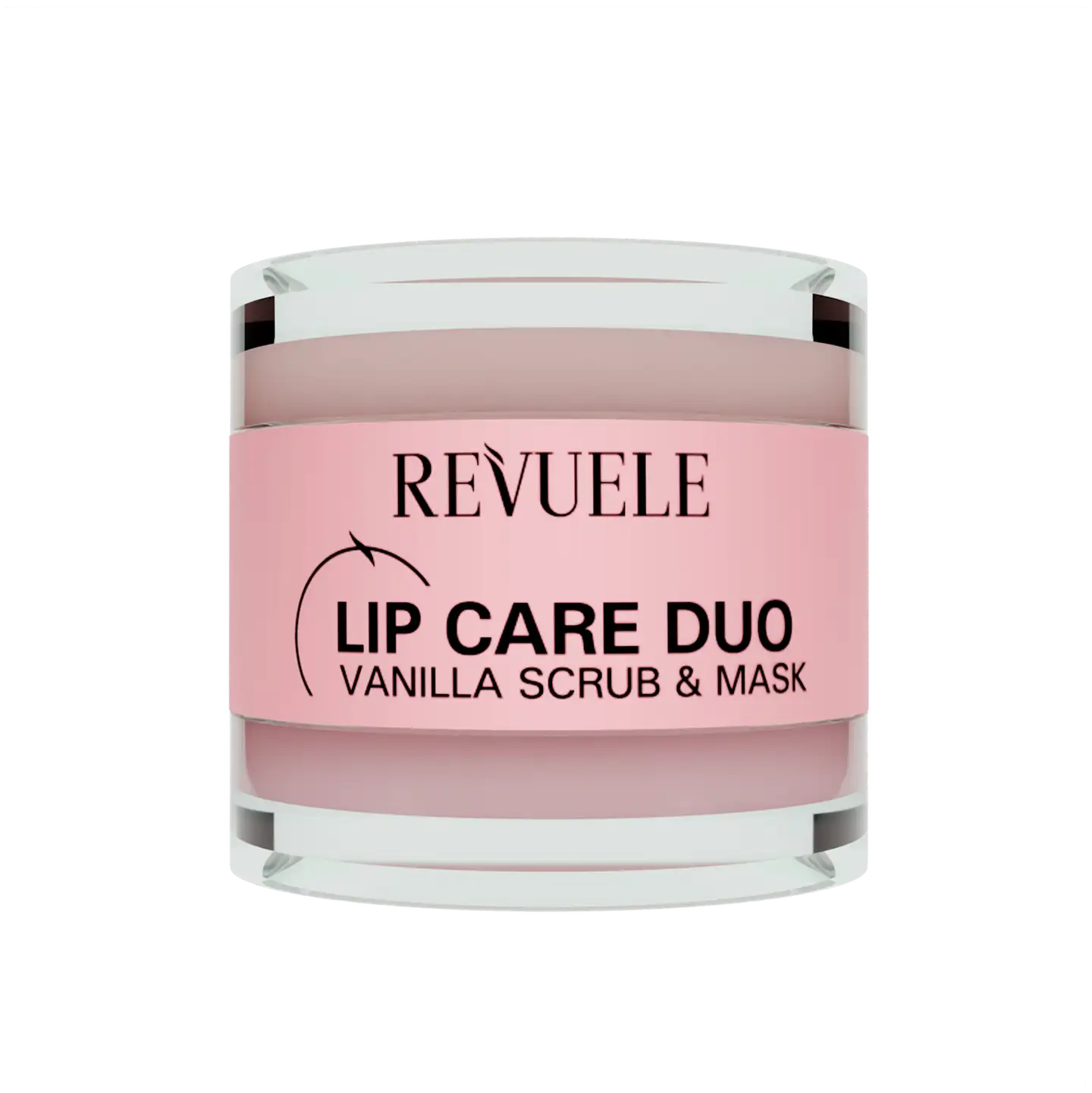Revuele Lip Scurb & Mask, mansikka. Mansikan tuoksuinen huulten hoito setti. - VANILJA