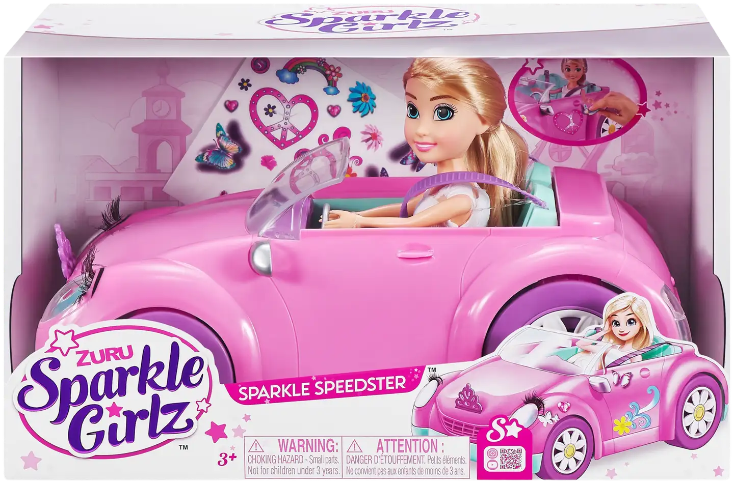 Sparkle Girlz nukke ja avoauto Sparkle Speedster - 4