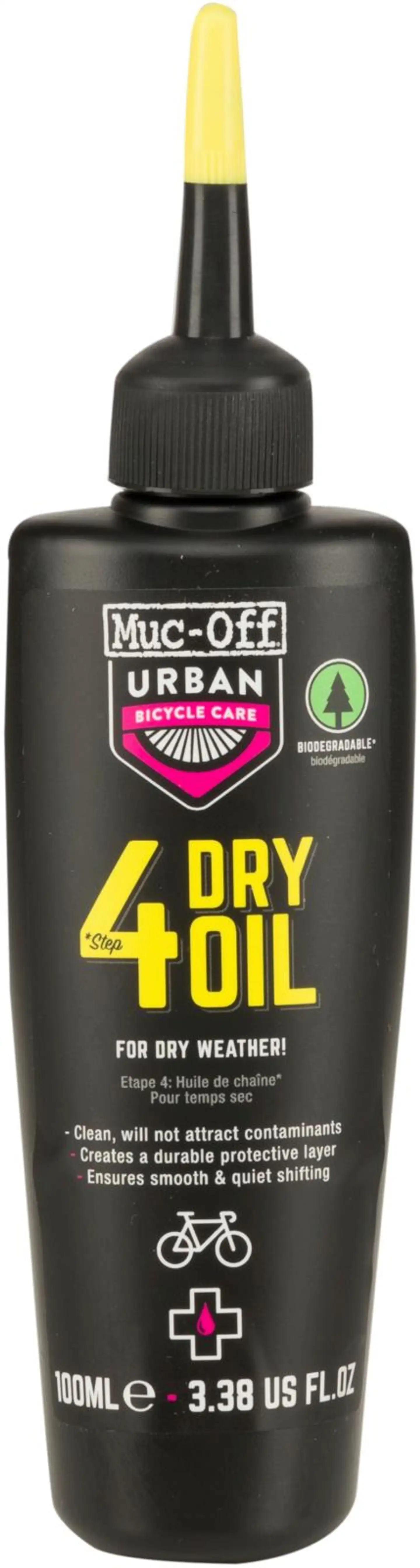 Muc-Off kuivan kelin ketjuöljy 100ml