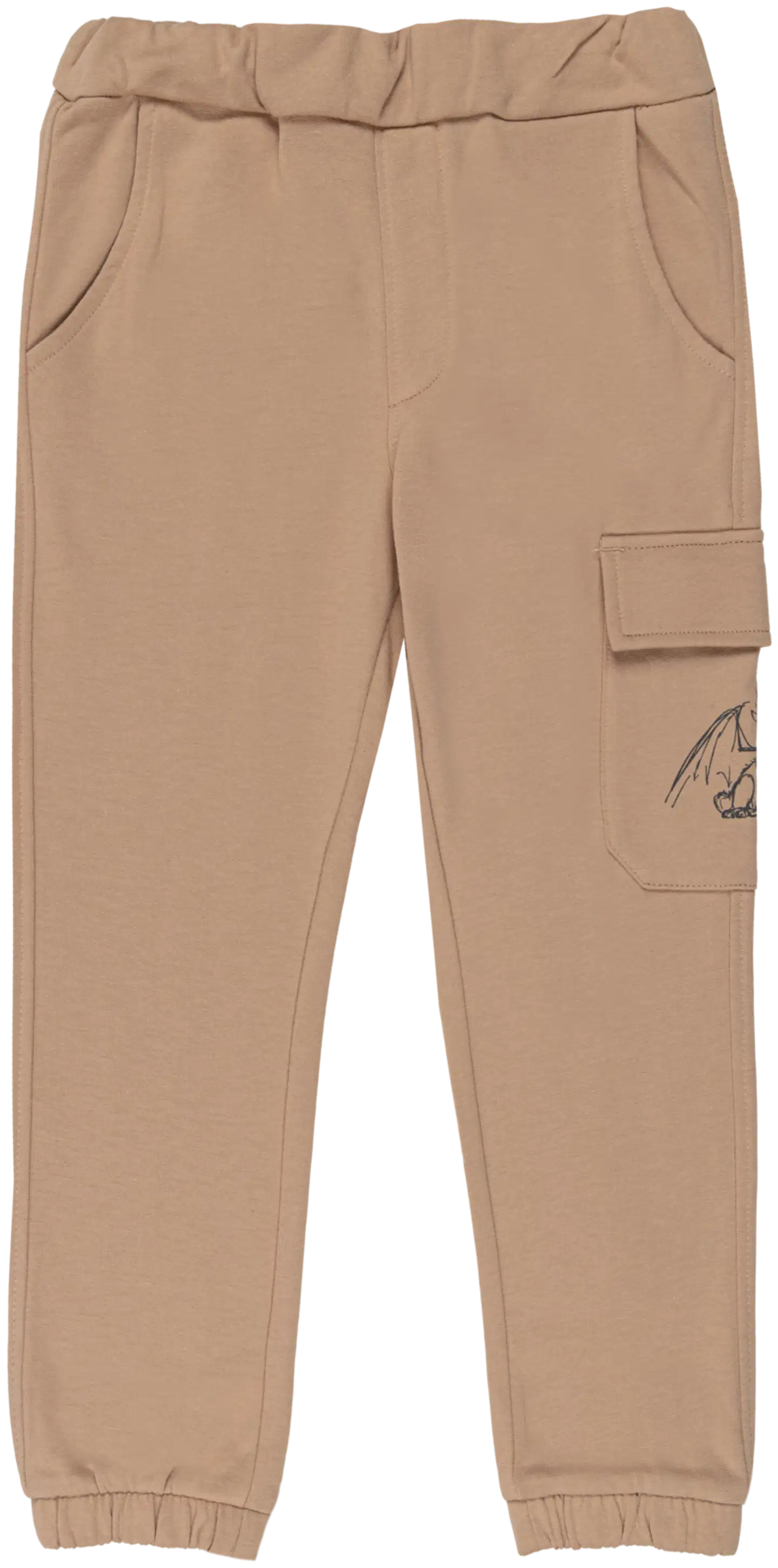 Ciraf lasten collegehousut 25PC262821 - Warm Taupe - 1