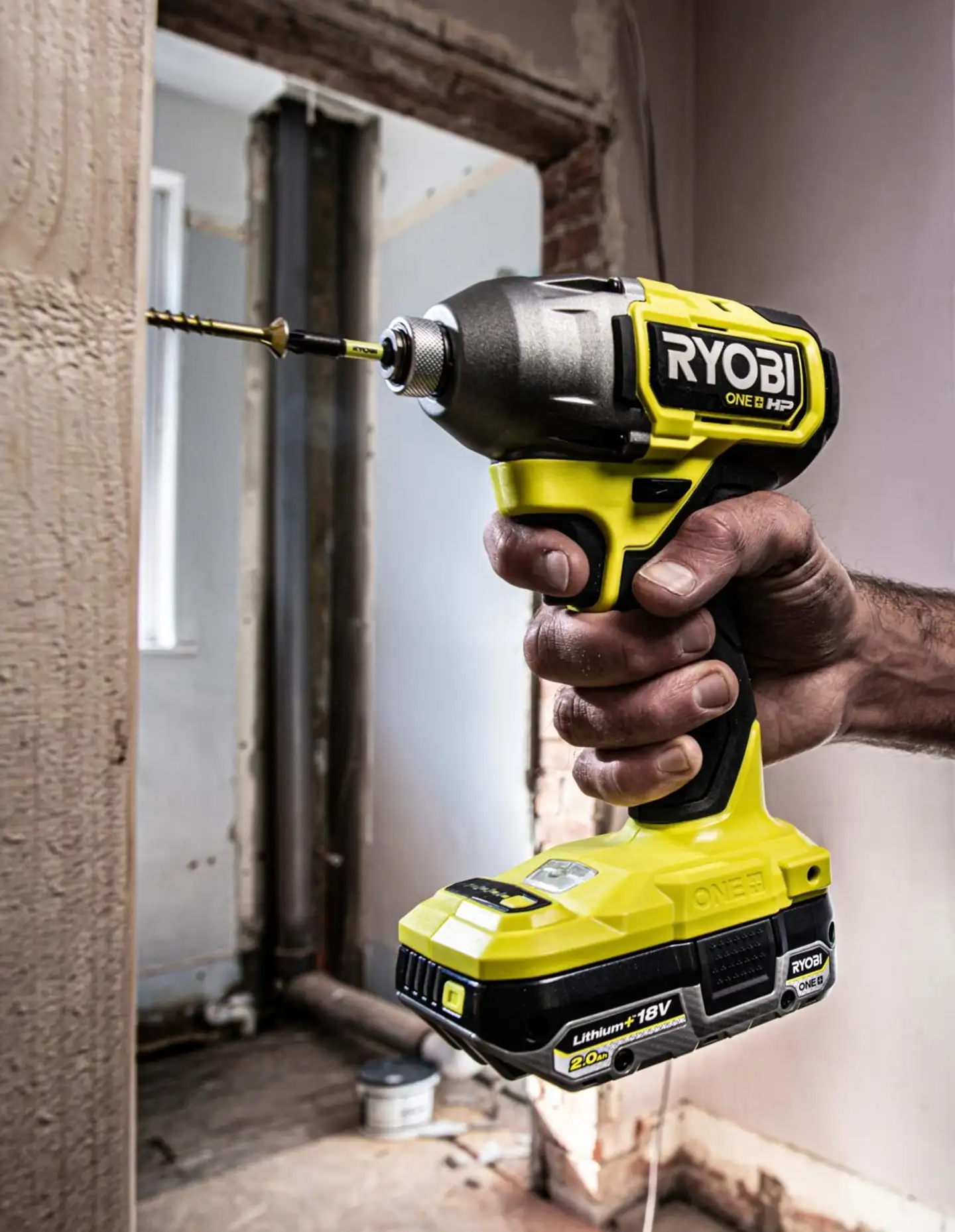 Ryobi iskevä ruuvinväännin RID18X-0 - 3