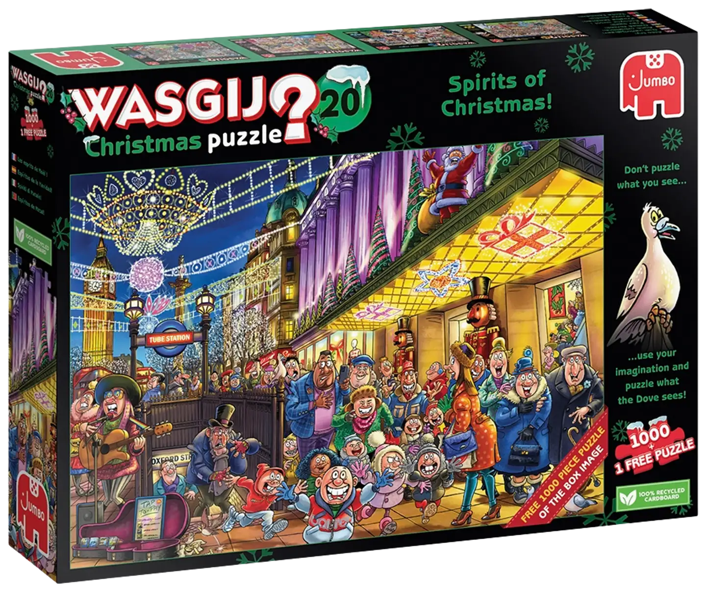 Wasgij Spirit of Christmas  no 20 2x1000pcs - 1