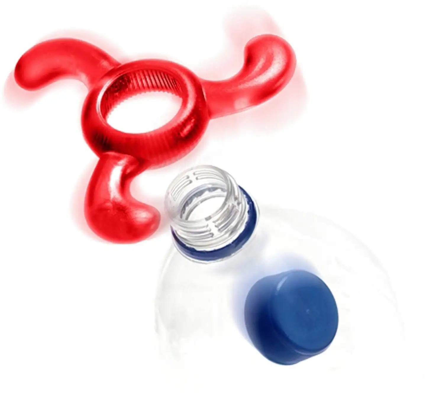 Priot kierrekorkinavaaja Spinner punainen - 2