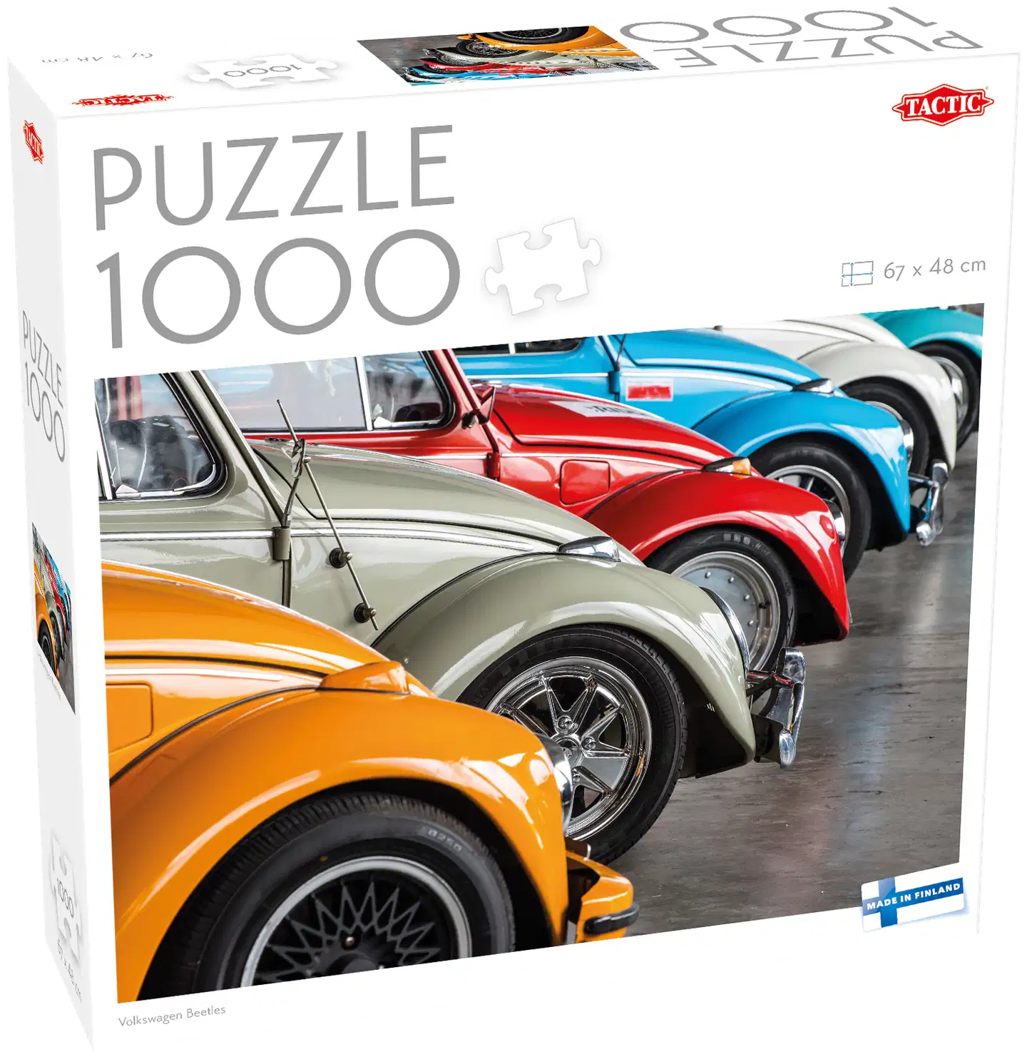 Tactic Palapeli Puzzle Lovers Volkswagen Beetles 1000 palaa - 1