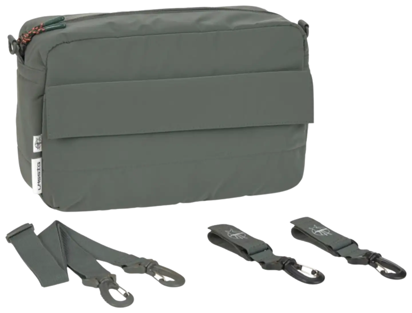 Lässig hoitolaukku Organizer 2-in-1 vihreä - 1