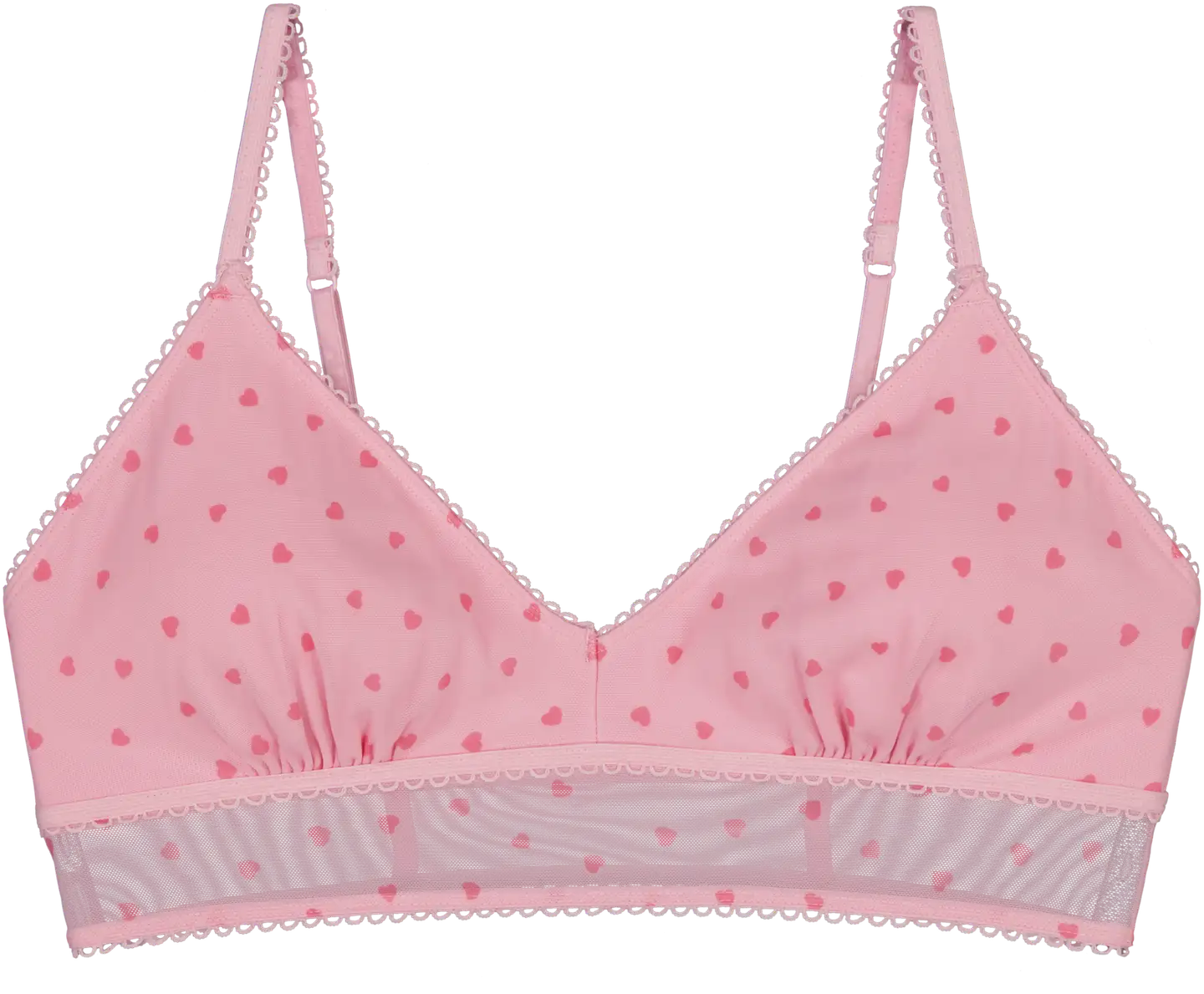 WKLY. naisten mesh bralette 210W082631 - Roseate Spoonbill - 1