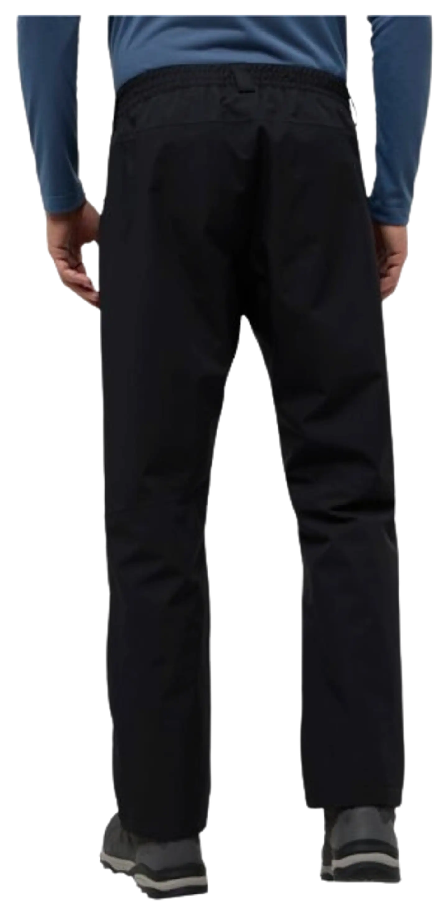 Jack Wolfskin miesten kuorihousut Parana - BLACK - 2