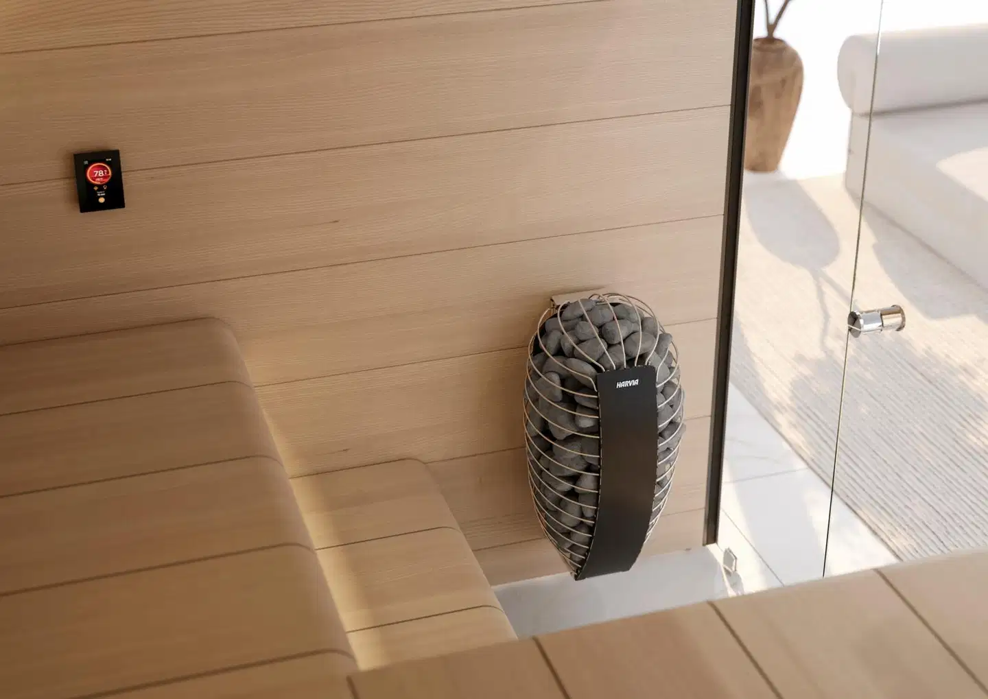 Sähkökiuas Harvia Spirit SP90FC WiFi 9,0 kW - 3
