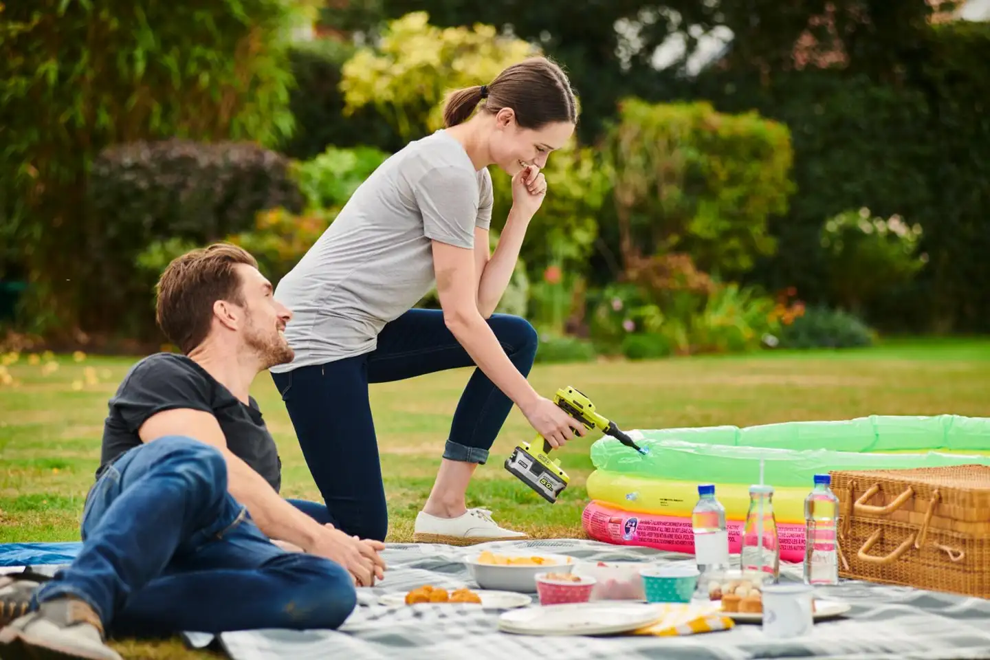 Ryobi 18V akkuilmapumppu R18VI-0 - 3