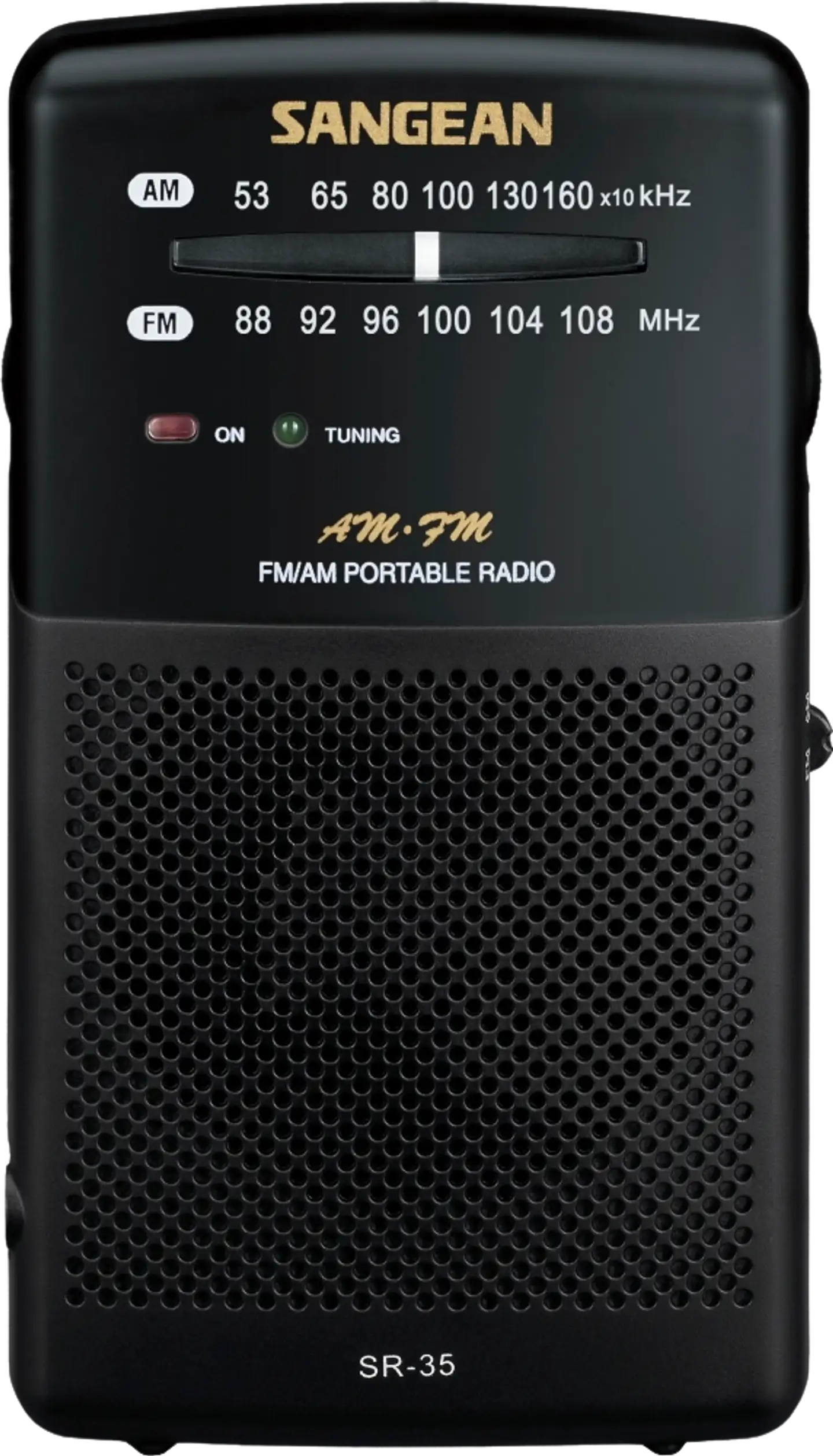 Sangean taskuradio Pocket 100 (SR-35) musta - 2