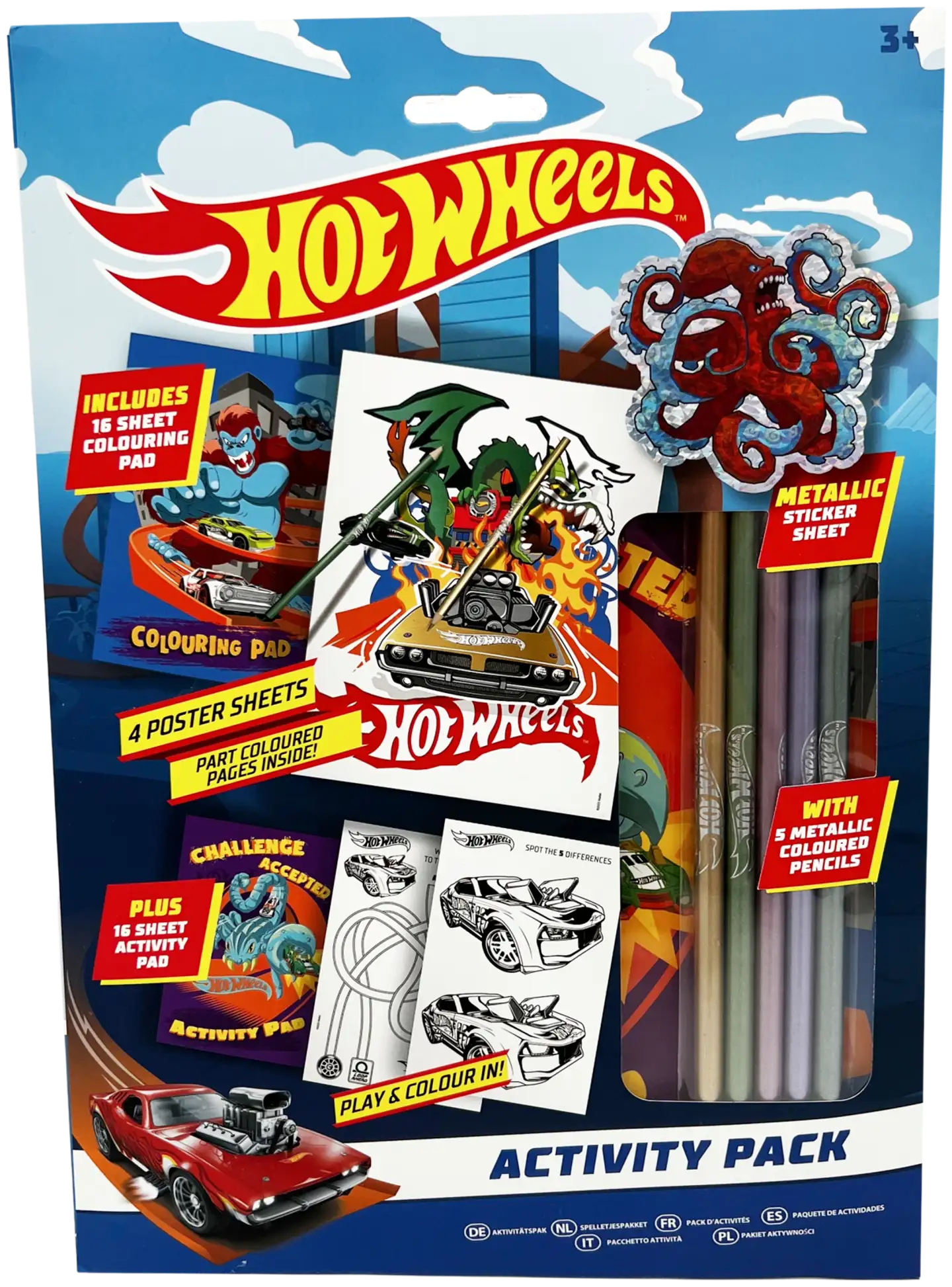 Puuhapakkaus Hot Wheels ja Chupa Chups, erilaisia - 3