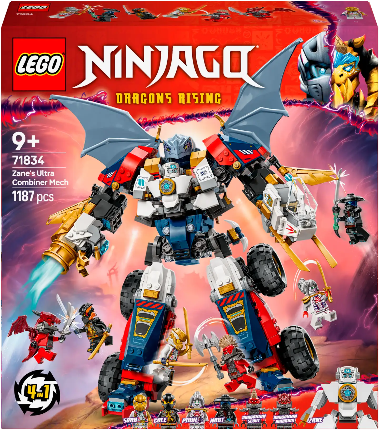 LEGO® Ninjago 71834 Zanen ultrayhdistelmärobotti - 2