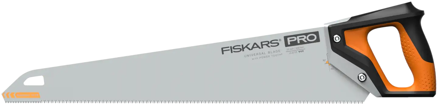 Fiskars PowerTooth käsisaha 500mm 9tpi - 5