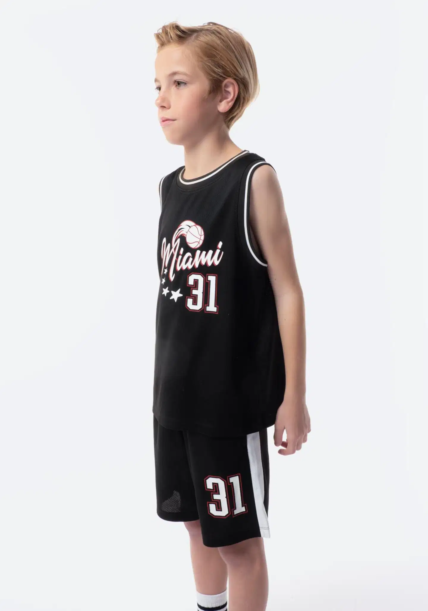 TEX lasten shortsisetti I276353 - BLACK 1 - 5