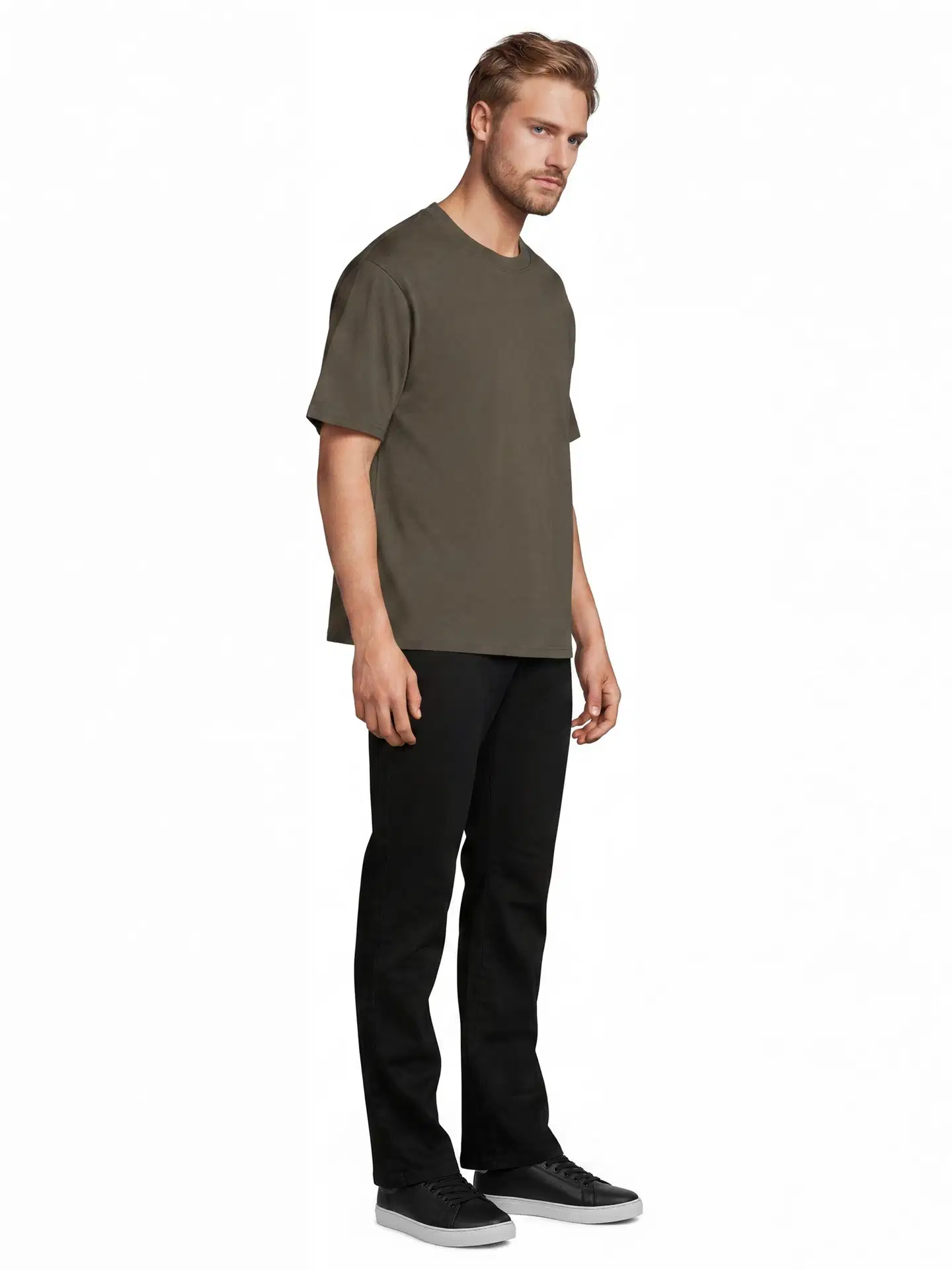 House miesten suorat farkut 202HNOSD1 - BLACK DENIM - 4