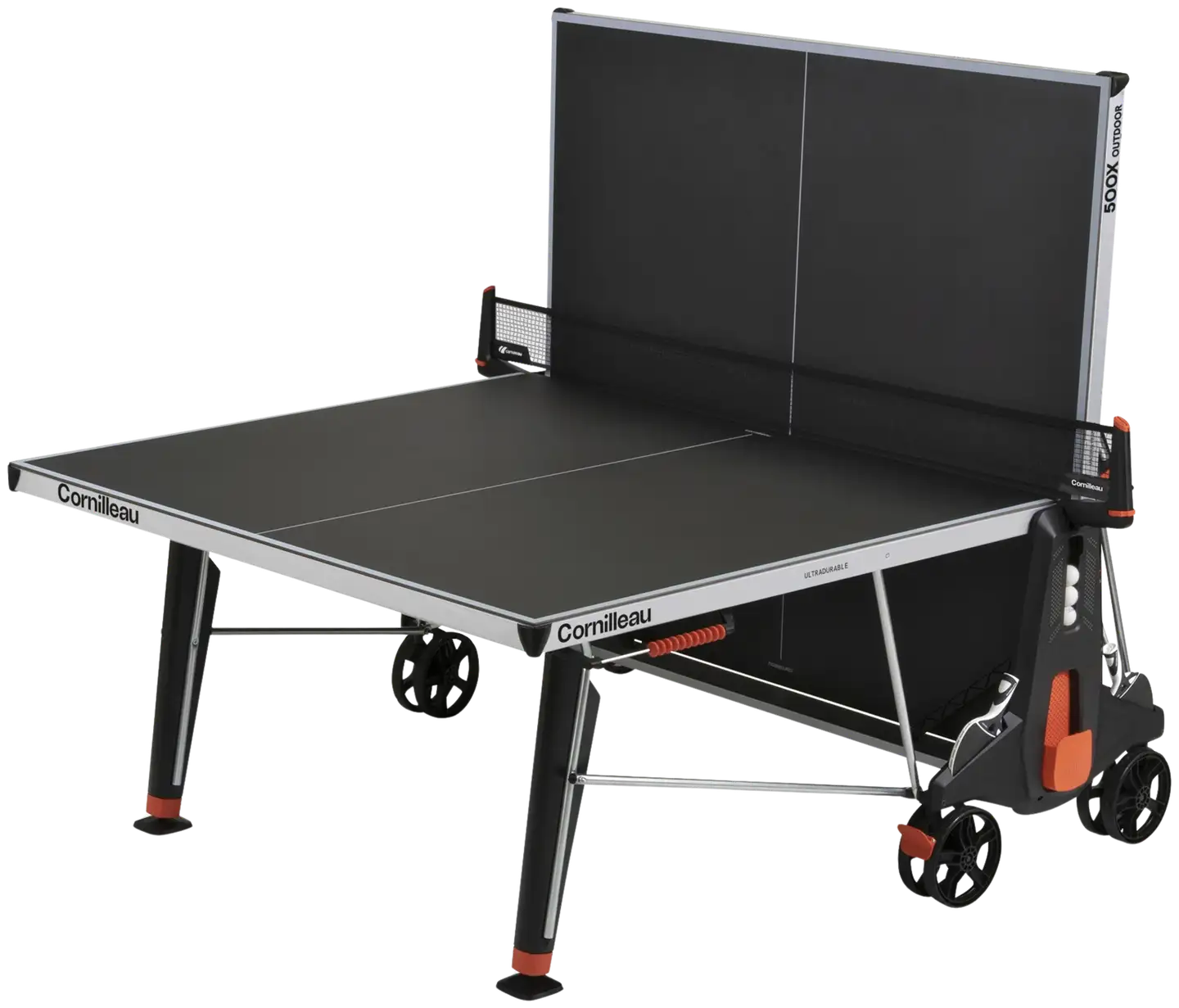 Cornilleau pingispöytä 500X ulkokäyttöön - MUSTA - 2