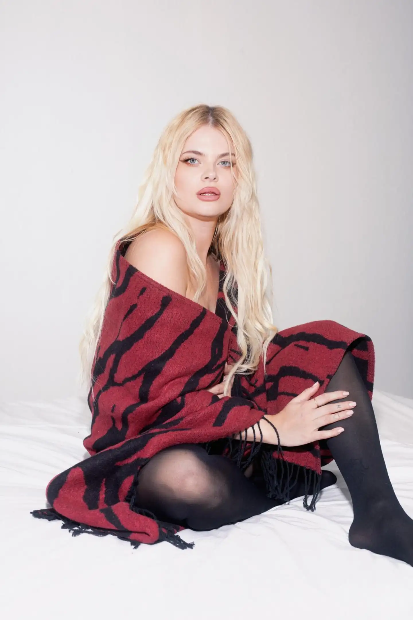 Vallila torkkupeitto Kuuma puuma 125x170cm - 4