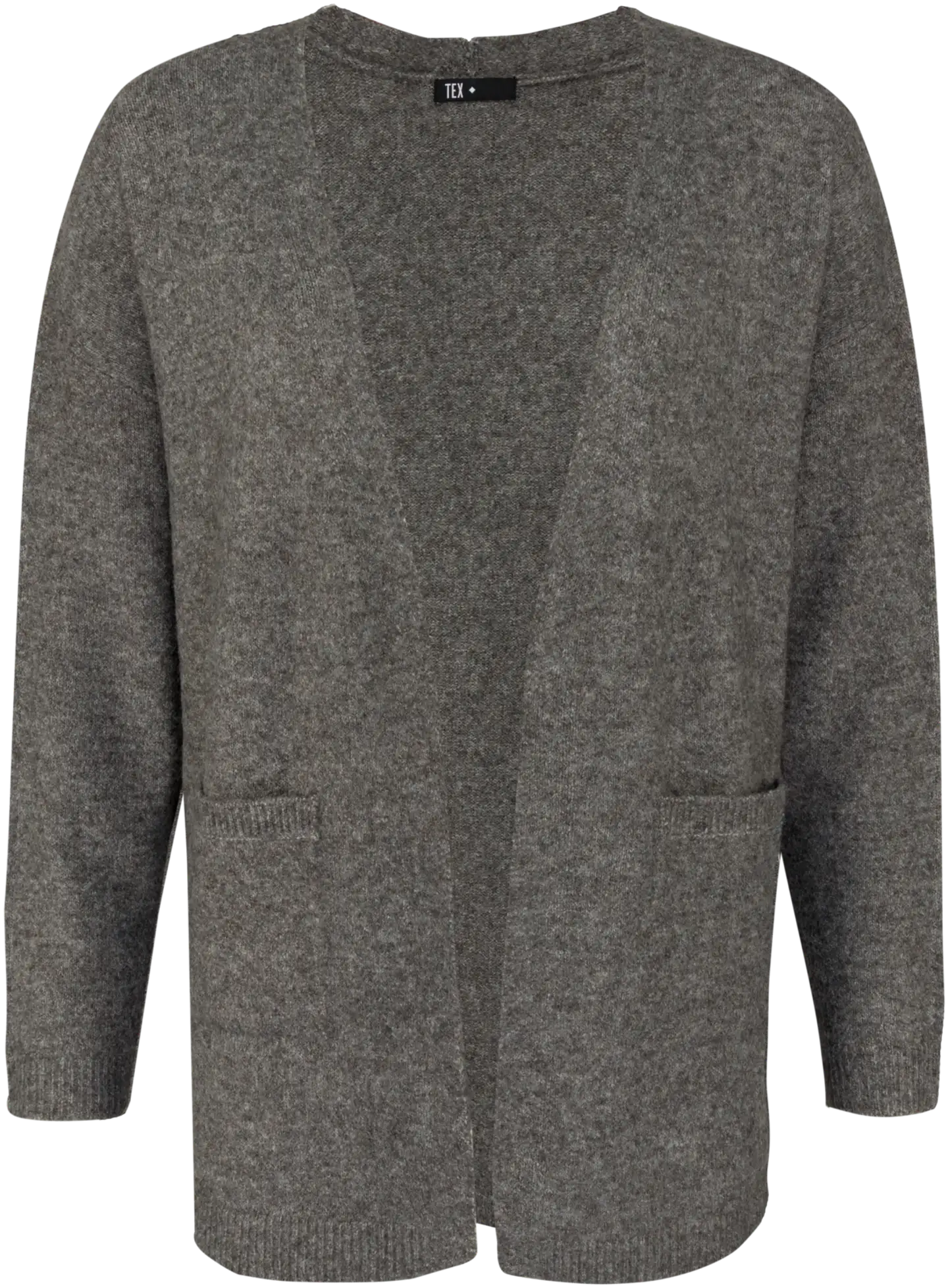 Tex naisten neuletakki I976161 - GREY DARK - 1