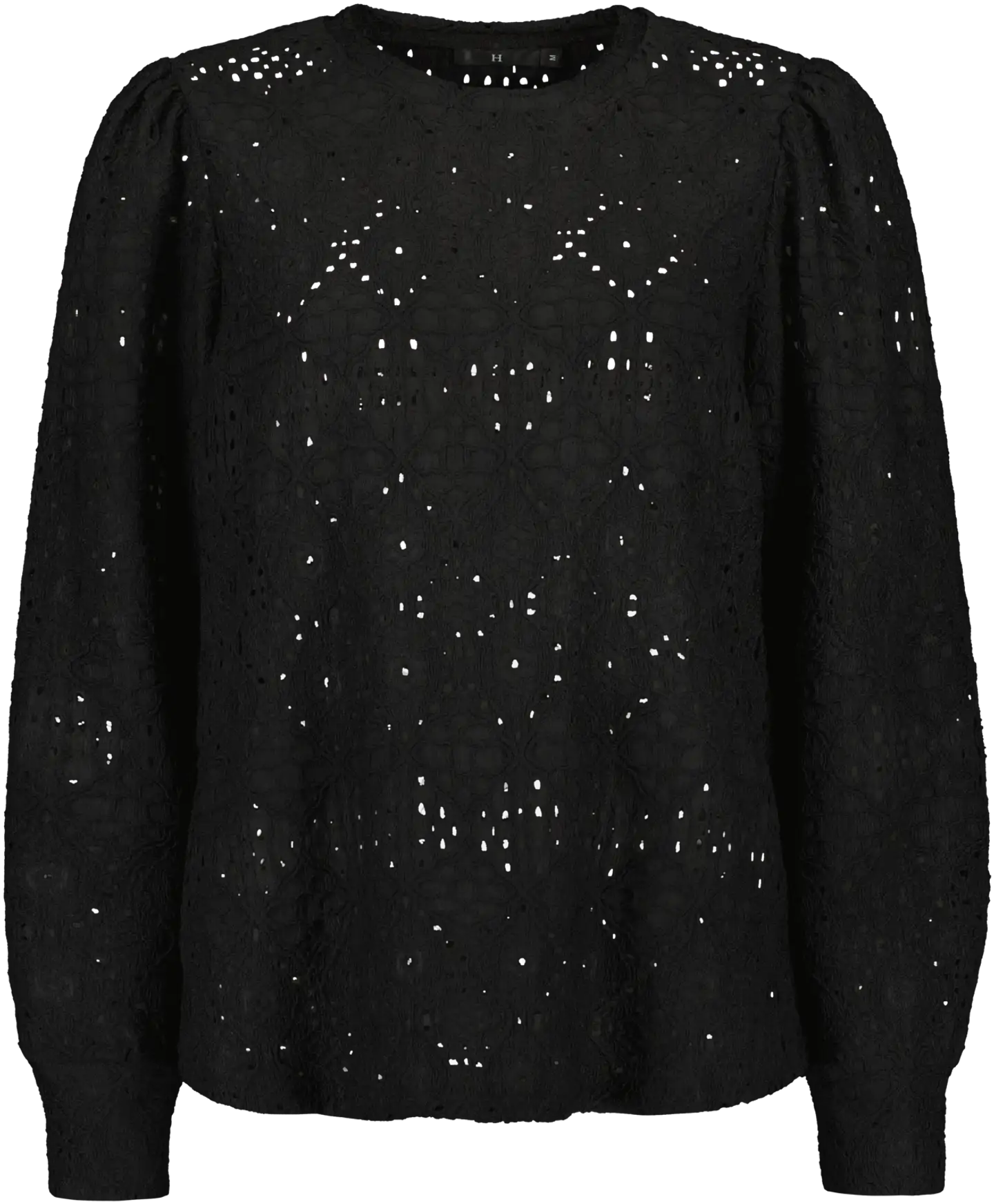 House naisten pitsipusero 213H260320 - BLACK - 1