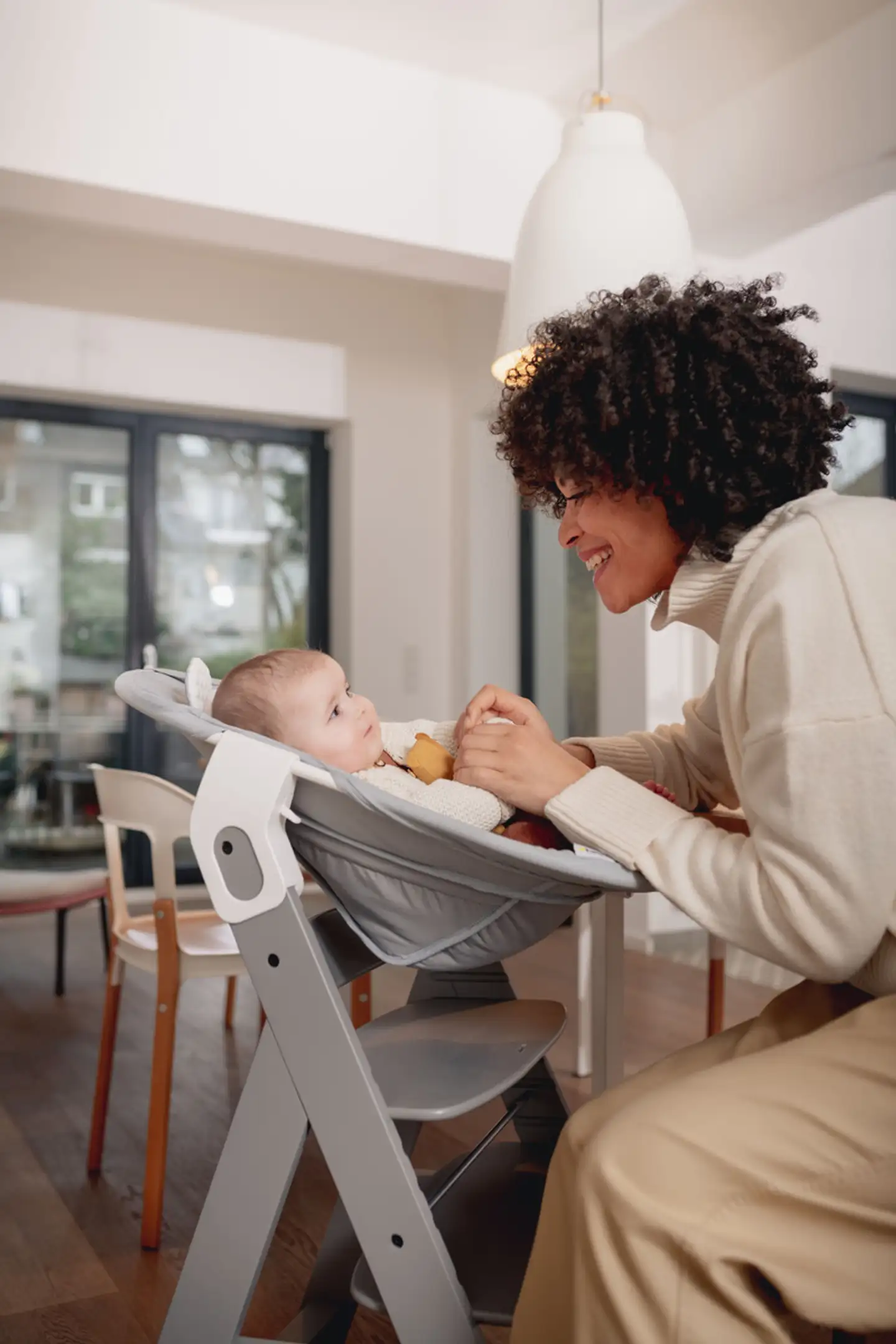 Hauck syöttötuolisetti Alpha Newborn harmaa - 15
