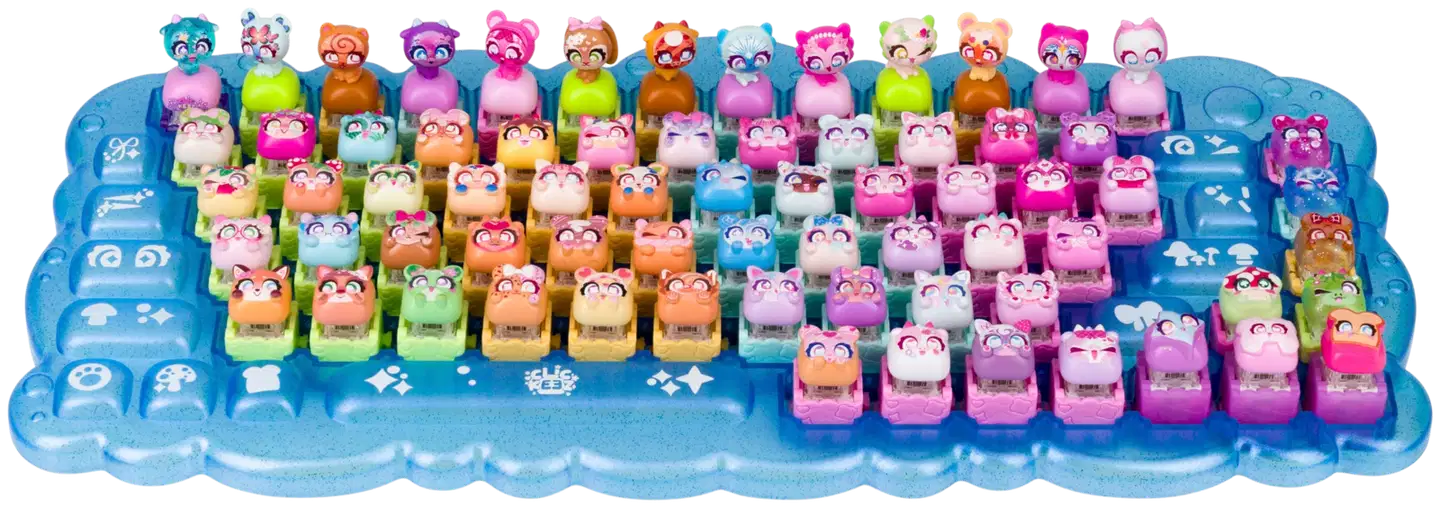 Clickeez Keyboard Mega Pack fidgetleikkisetti - 3