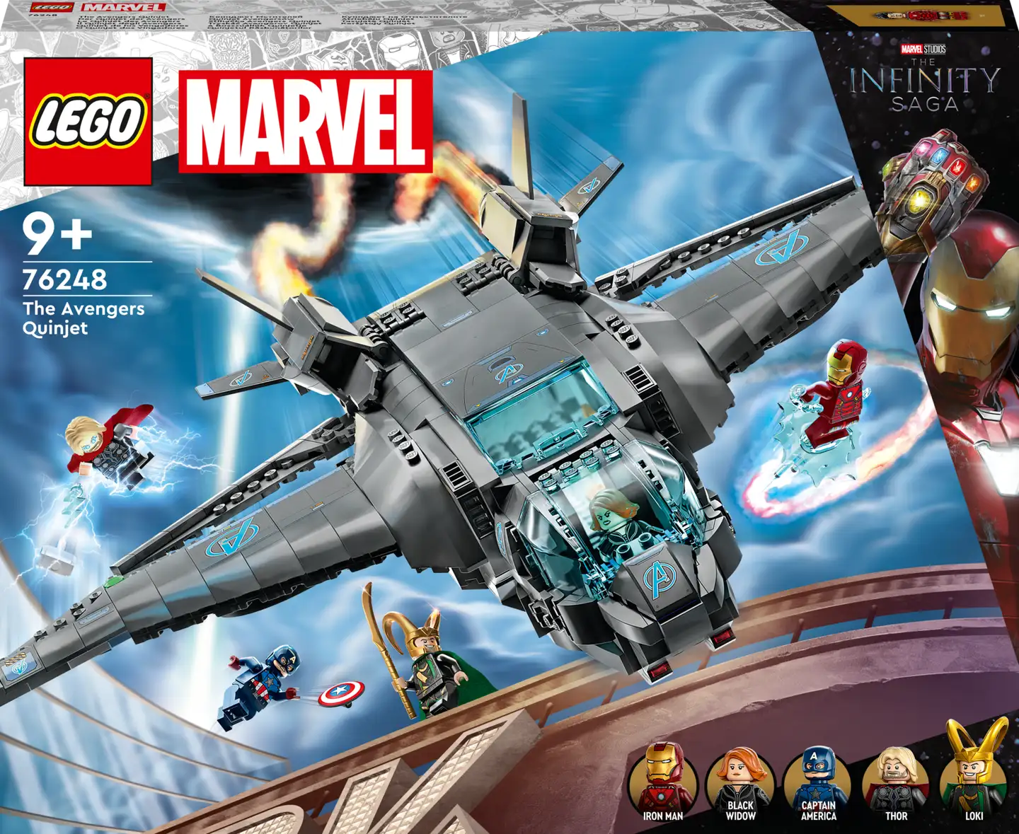 LEGO® Marvel Super Heroes 76248 Avengersin Quinjet - 1