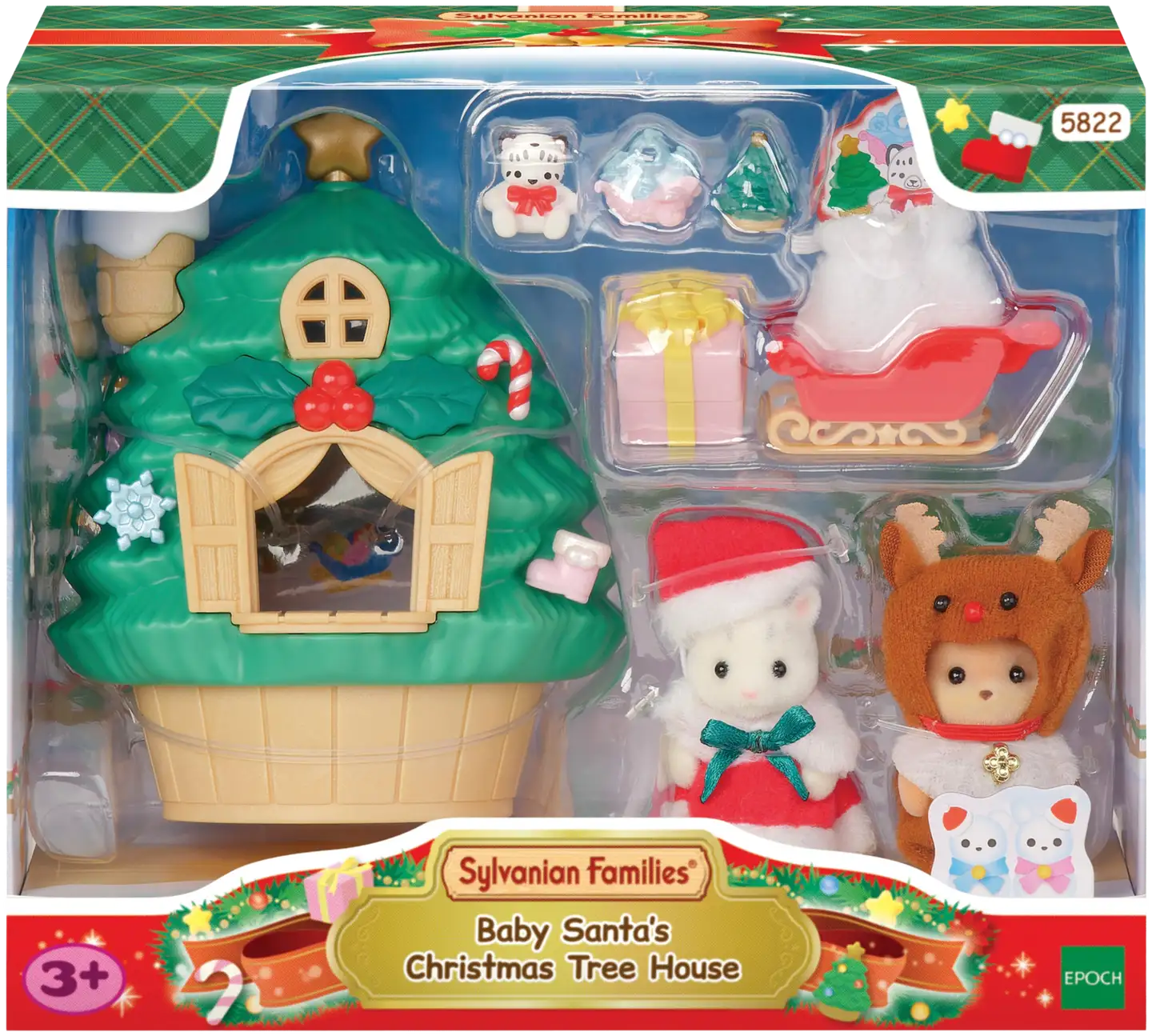 Sylvanian Families tontun joulukuusi - 1