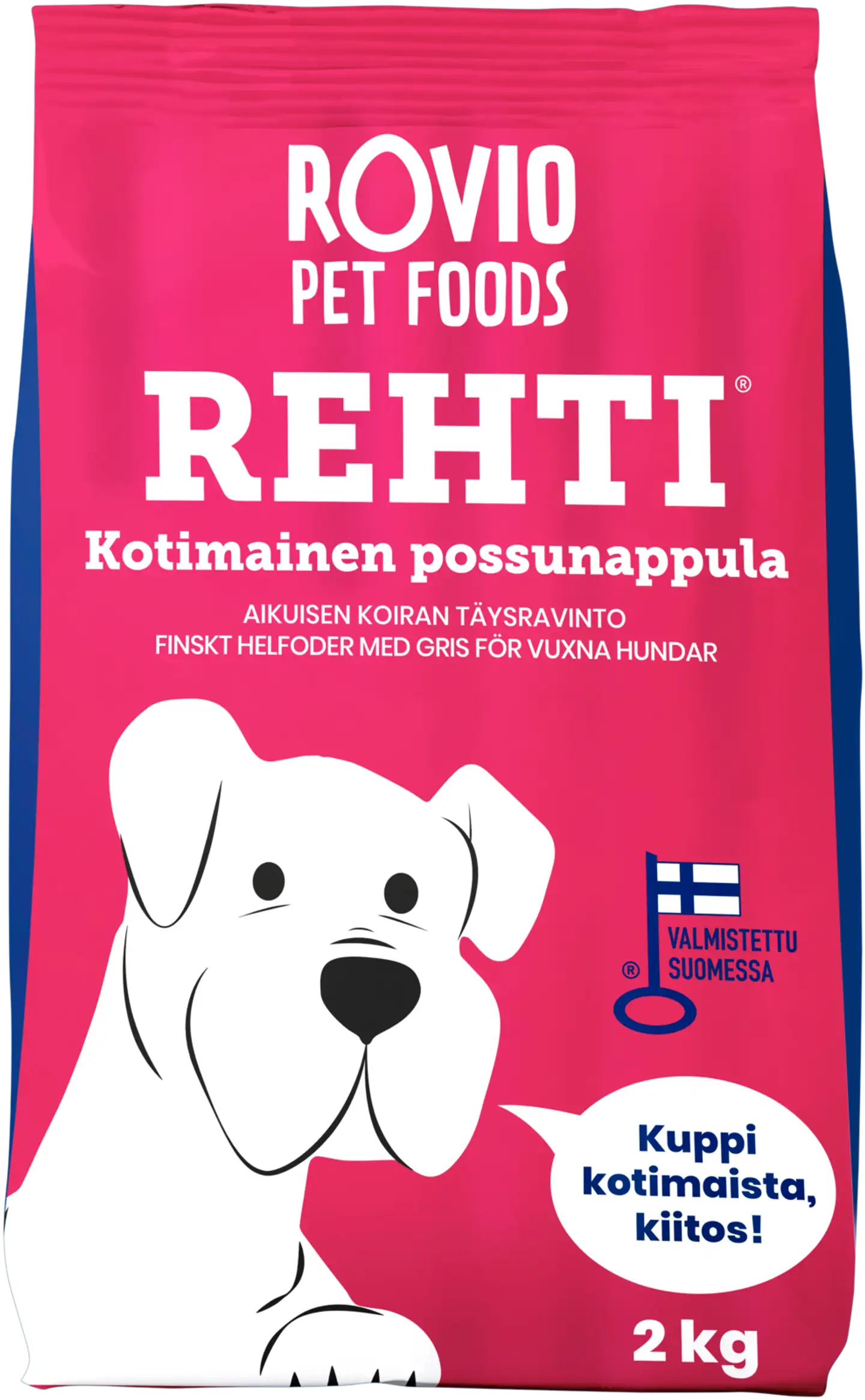 Rehti Possu koiranruoka 2 kg