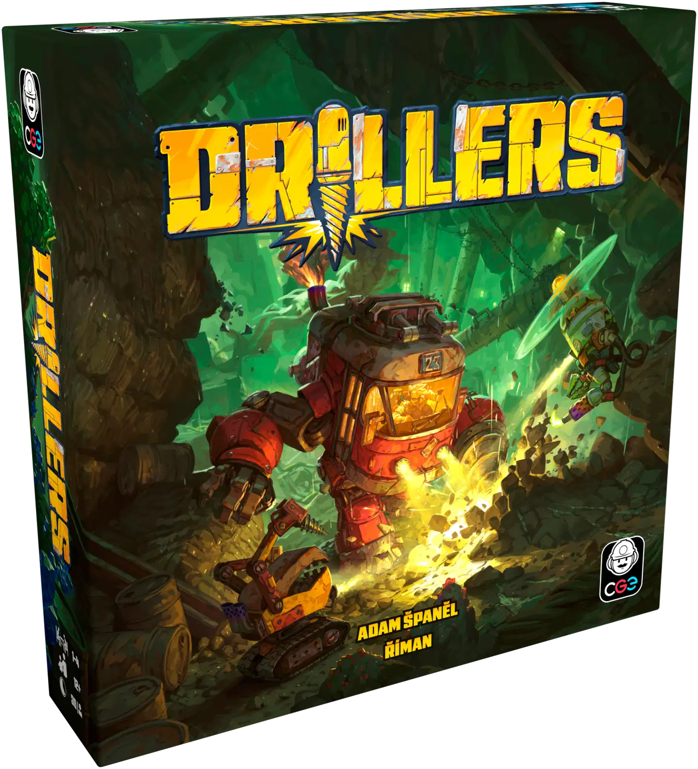 Drillers ENG -lautapeli - 3