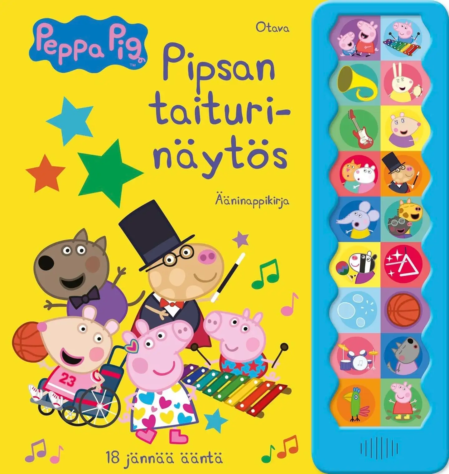 Pipsan taiturinäytös - Ääninappikirja