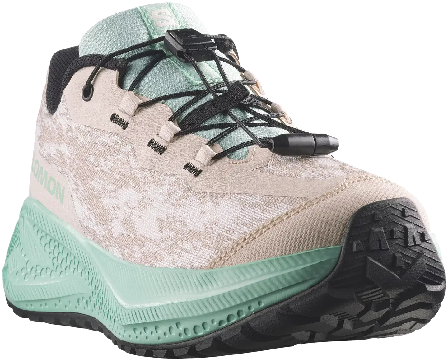 Salomon Aero gravel junior juoksukenkä - Tapioca/Lichen/Black - 3