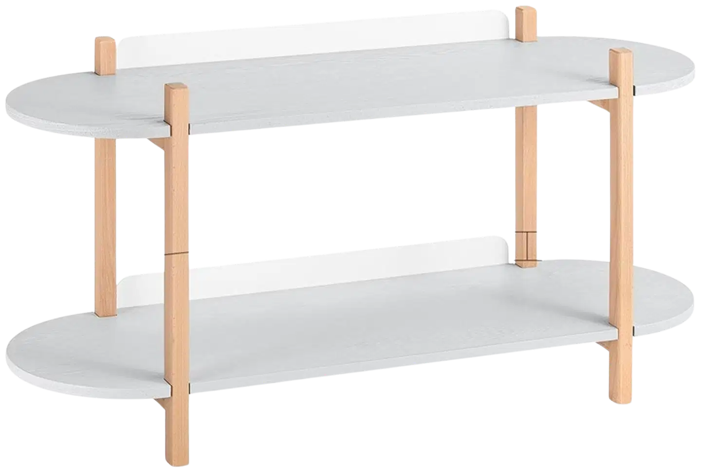 SoBuy konsolipöytä vaaleanharmaa HSTR01-HG - 2