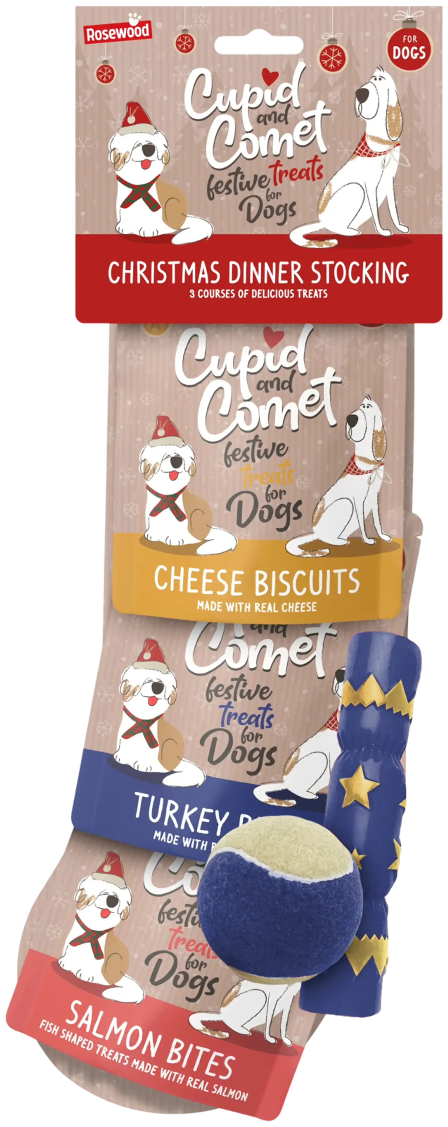 Rosewood jouluinen herkkusukka koirille - 1