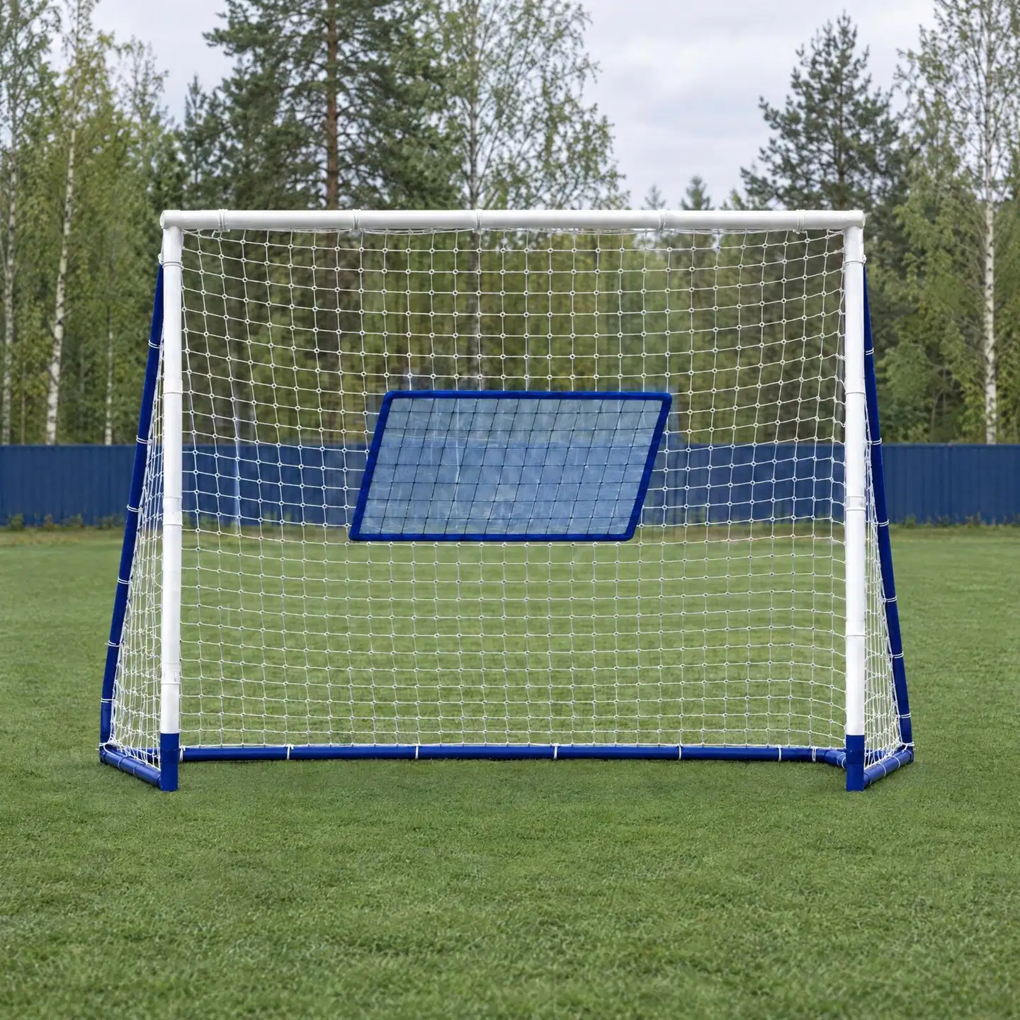 Open Goaaal 3-in-1 jalkapallomaali ja rebounder, 1,2 x 1,8 m, teräs - 2