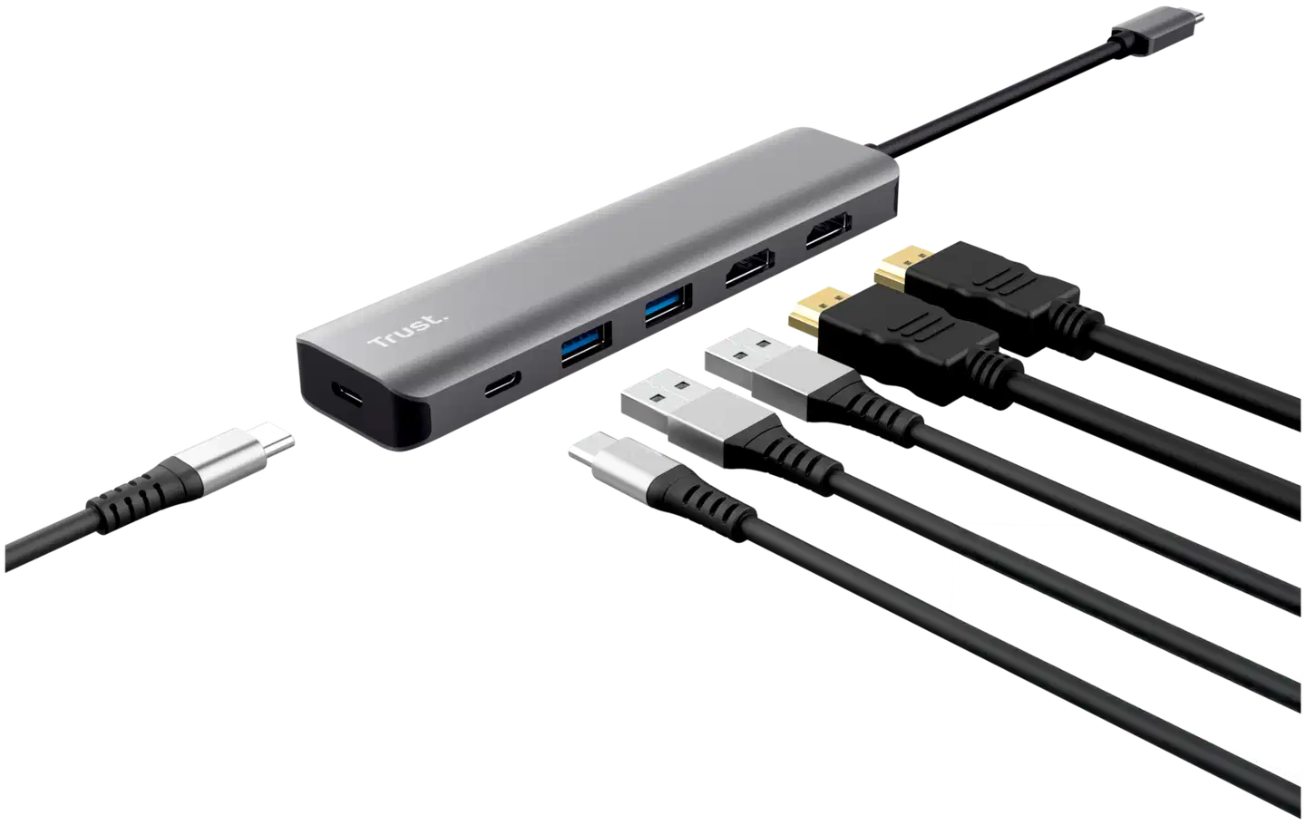 Trust Dalyx 6 in 1 HDMI adapteri - 4